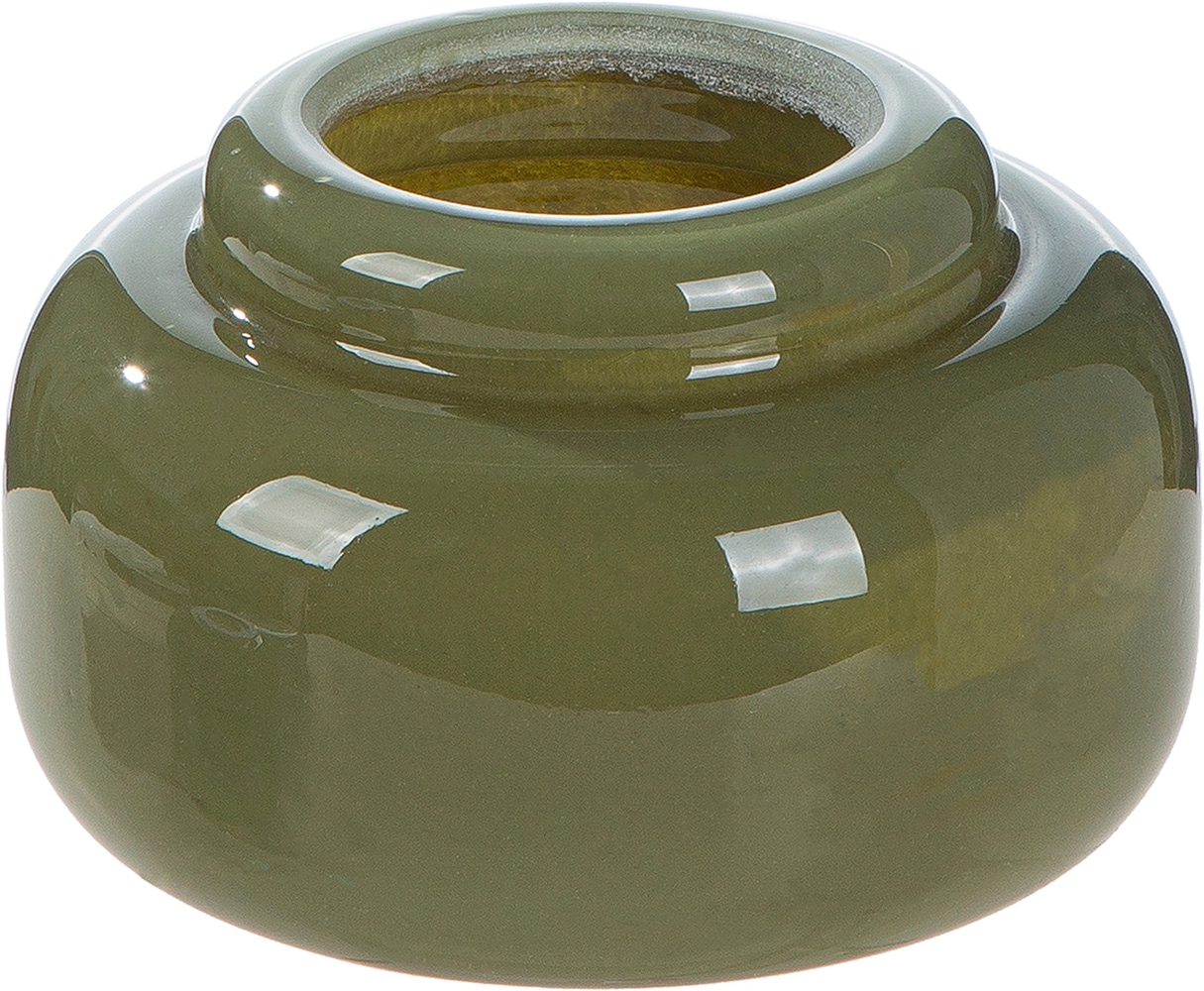 GILDE Tischvase »Vase Stack mehrfarbig H. 40 cm« Dekovase, Glas, stapelbar, Blumenvase, platzsparend, modern