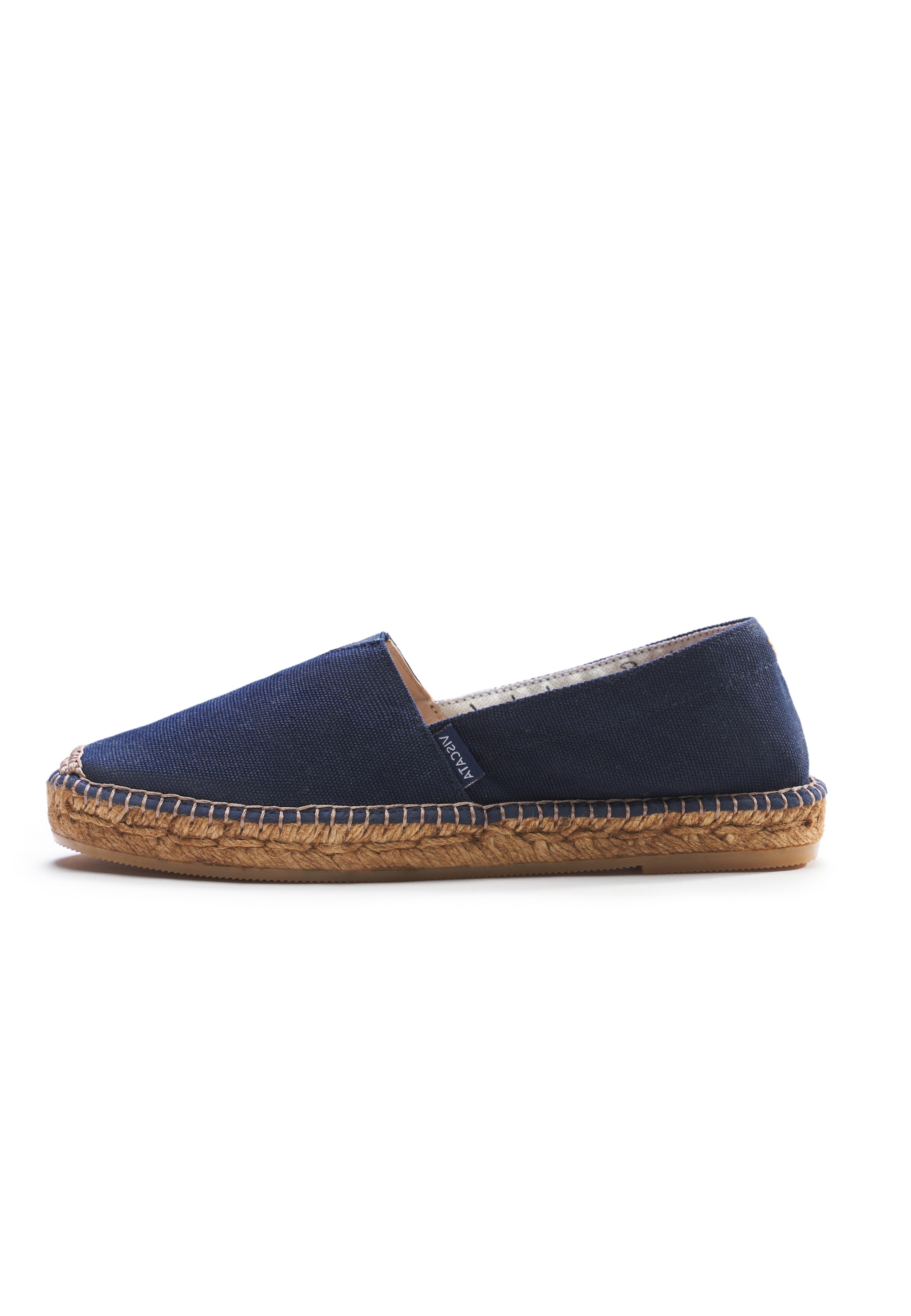 VISCATA Espadrille "Barceloneta" aus Baumwolle und Natur-Jute hergestellt