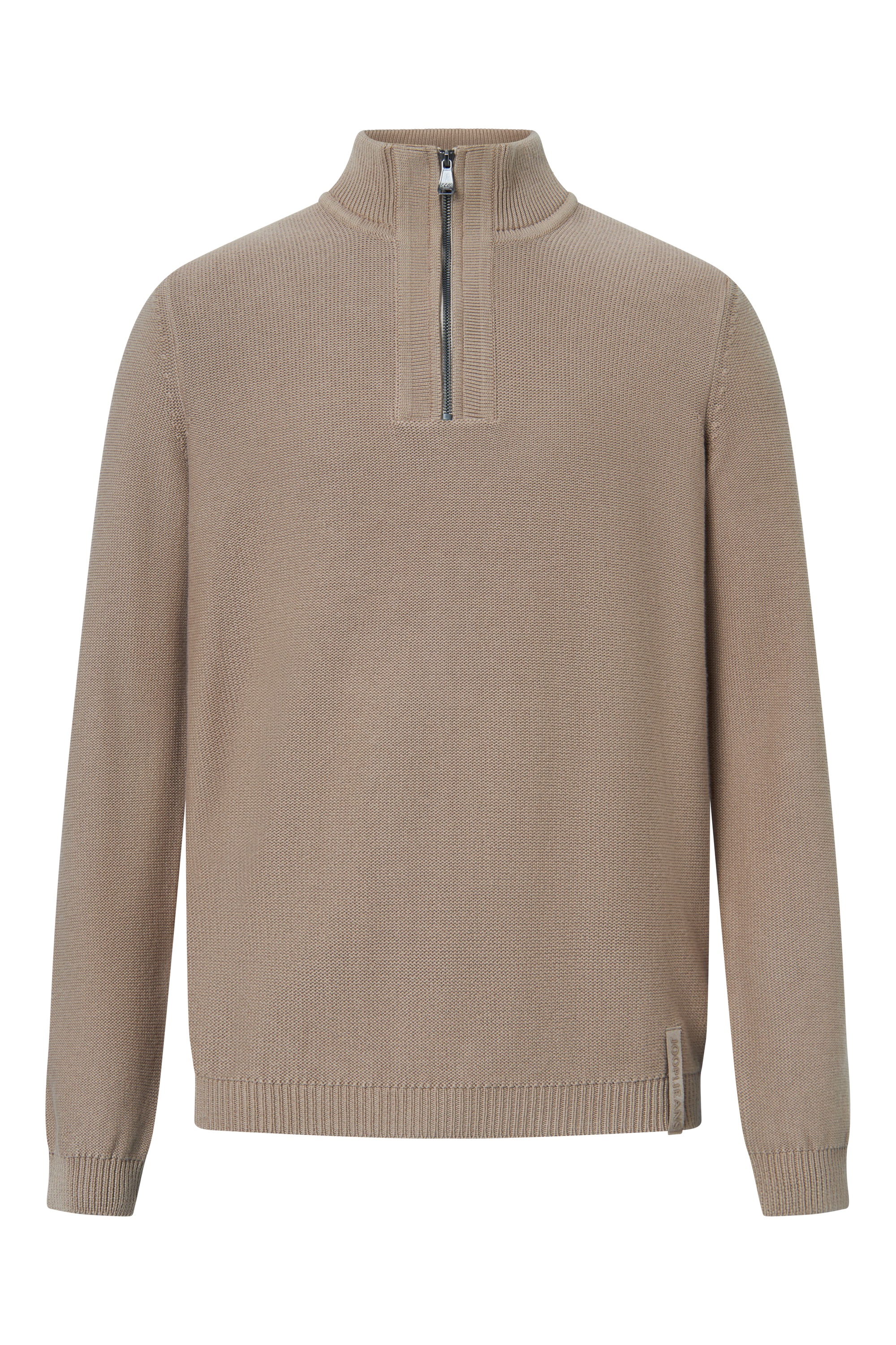 Joop Jeans Stehkragenpullover "Paulin", Metallreißverschluss, elastischem B günstig online kaufen