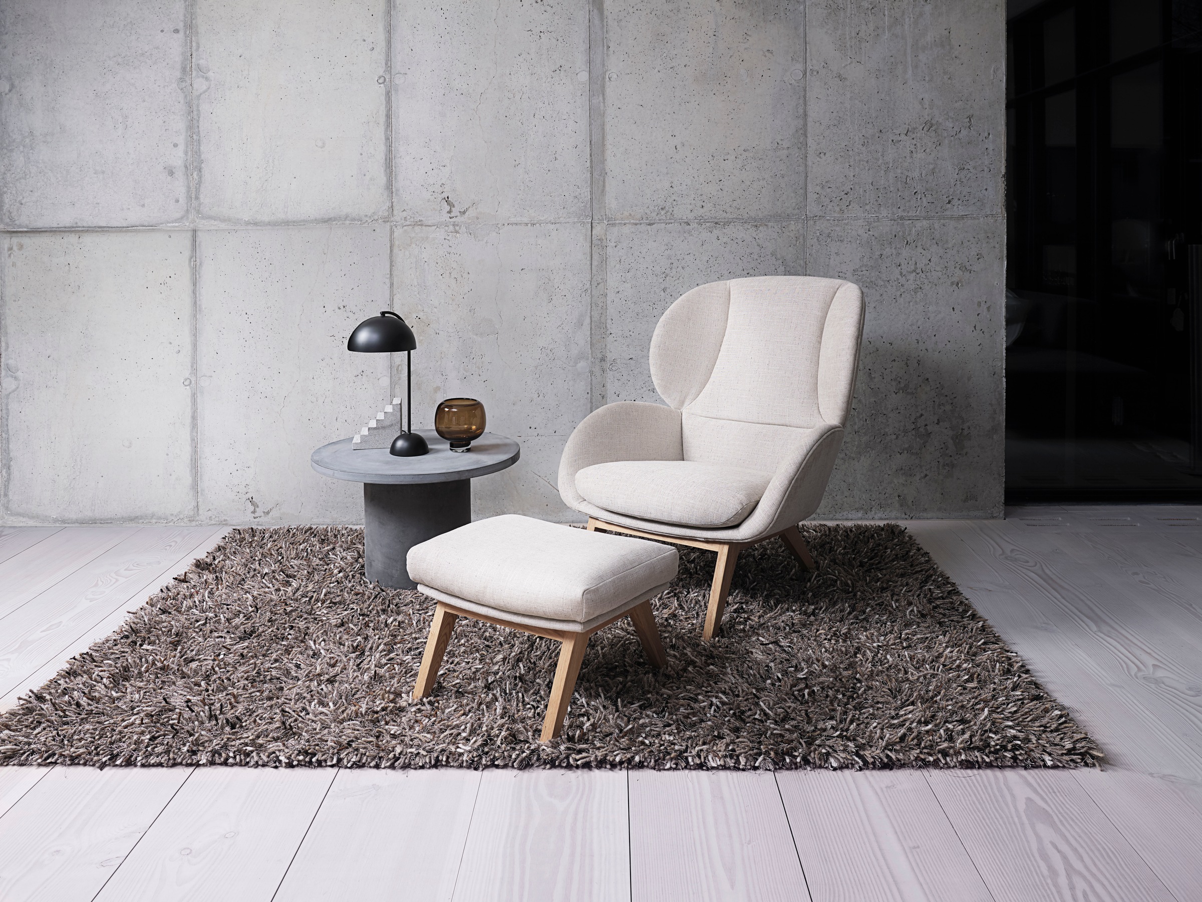 FLEXLUX "Adria Designsessel, Loungesessel," Stil & Komfort, organische Form günstig online kaufen