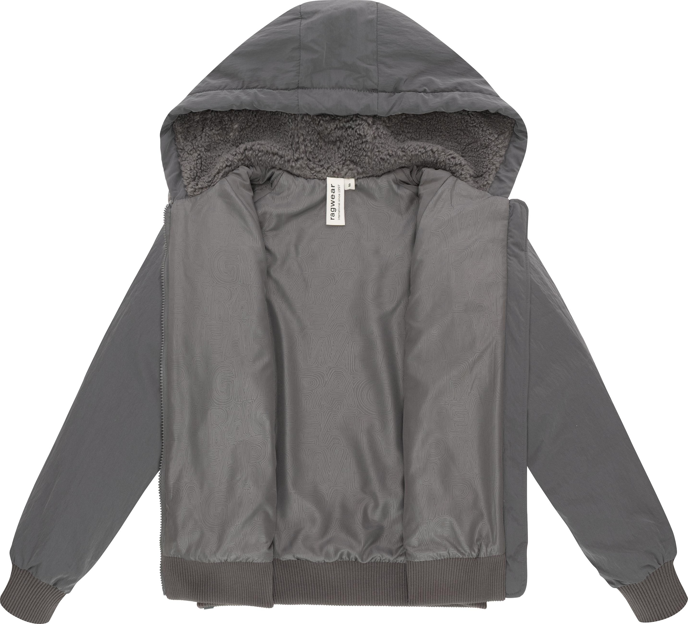 Ragwear Plüschjacke »Talianita YOUMODO« mit Kapuze Leicht gefütterte Teddyjacke mit Kapuze