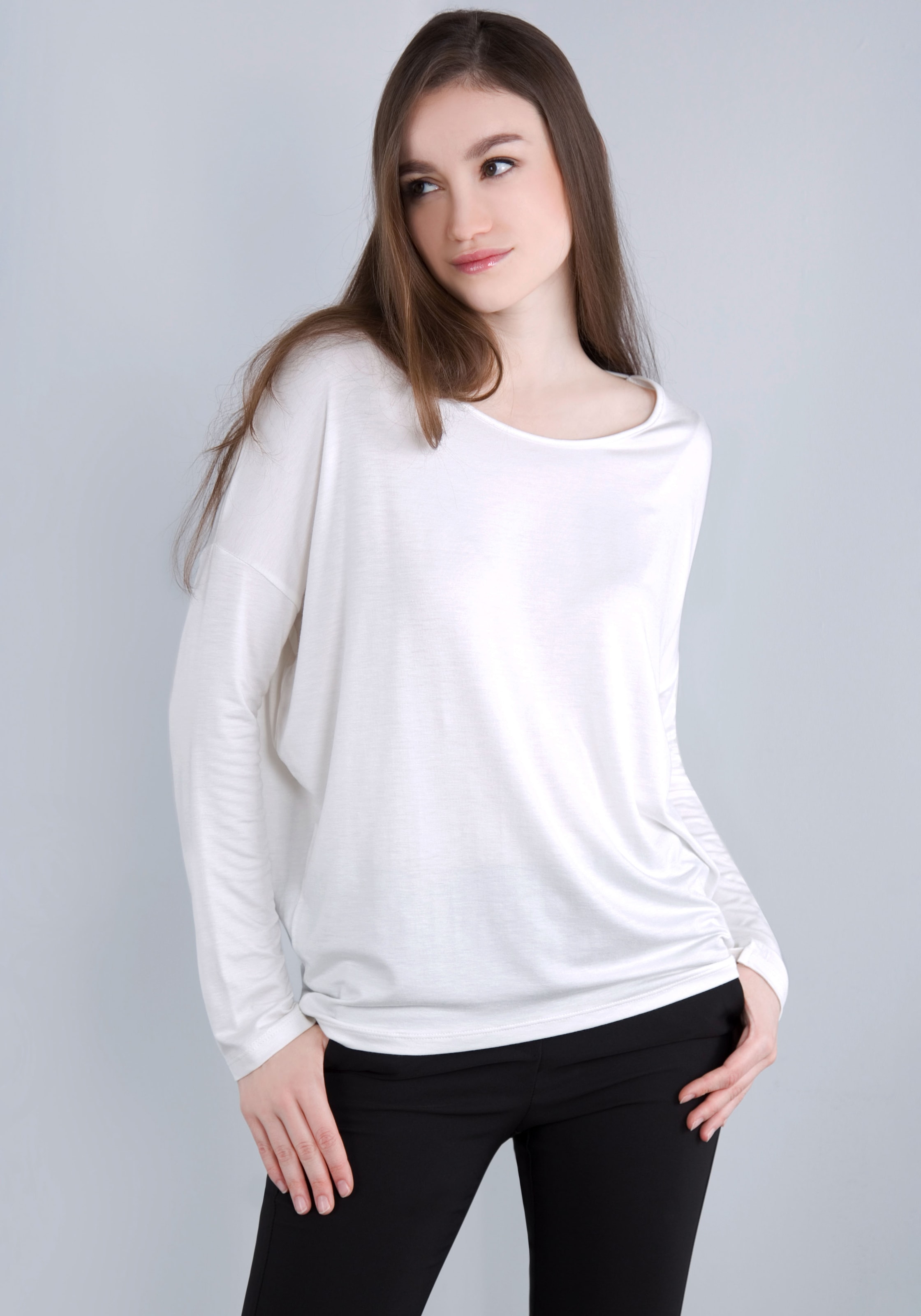 IMPERIAL Langarmshirt, in lässiger "O - Shape" Form