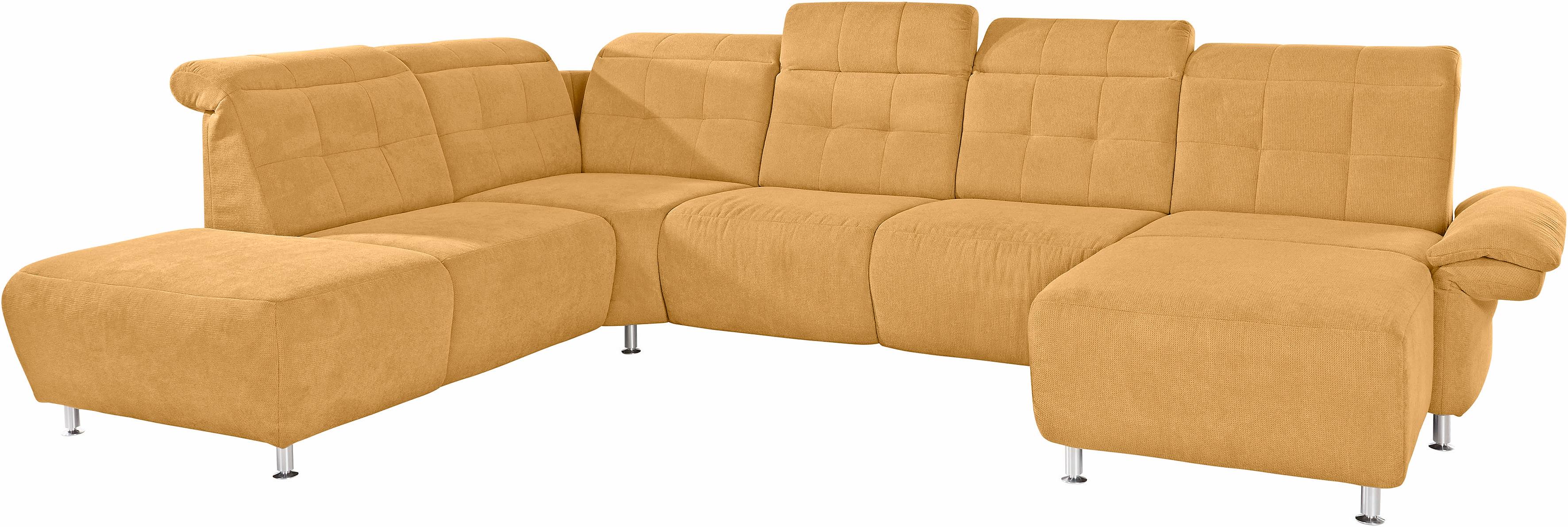 Thumbnail - Places of Style Wohnlandschaft "Manhattan U-Form", 2 Sitze mit elektrischer Relaxfunktion, verstellbare Armlehnen