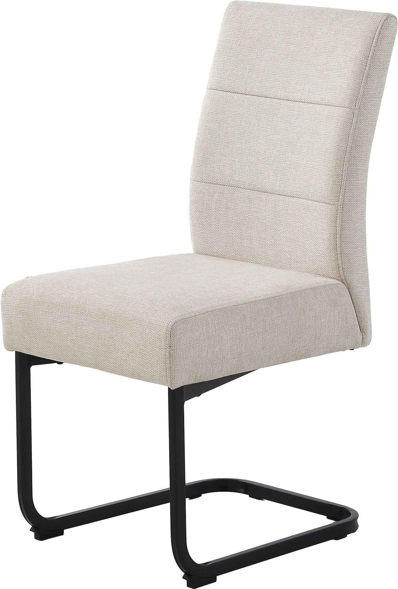 Jockenhöfer Gruppe Eckbankgruppe »Tisch, Bank und 2 Stühle, Taschenfederkern« Set, 4 tlg. Tisch (140x90cm) schwarz, Bank und Stühle anthrazit oder beige