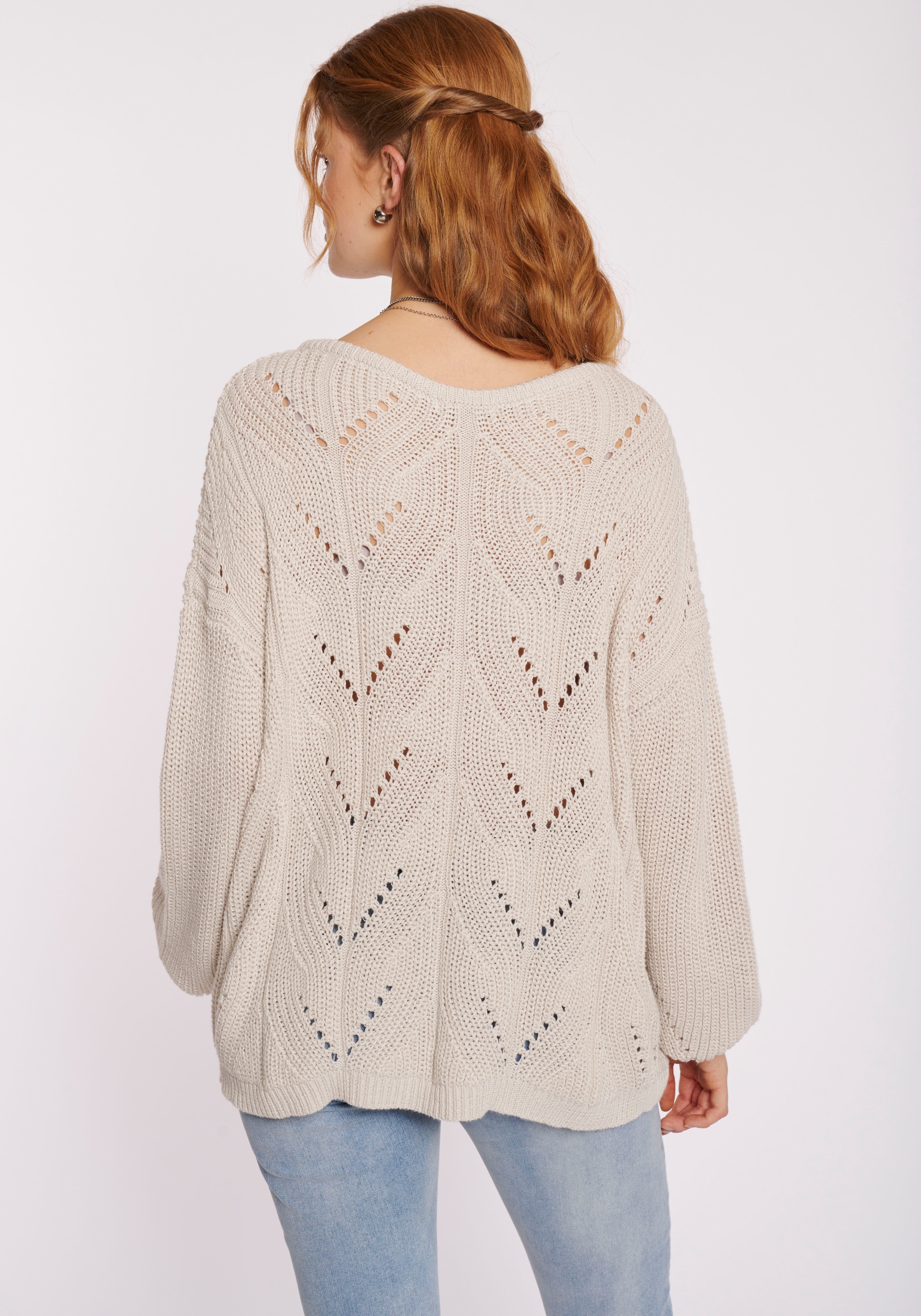 HaILY’S Strickpullover "LS C SK Ba44sia" günstig online kaufen