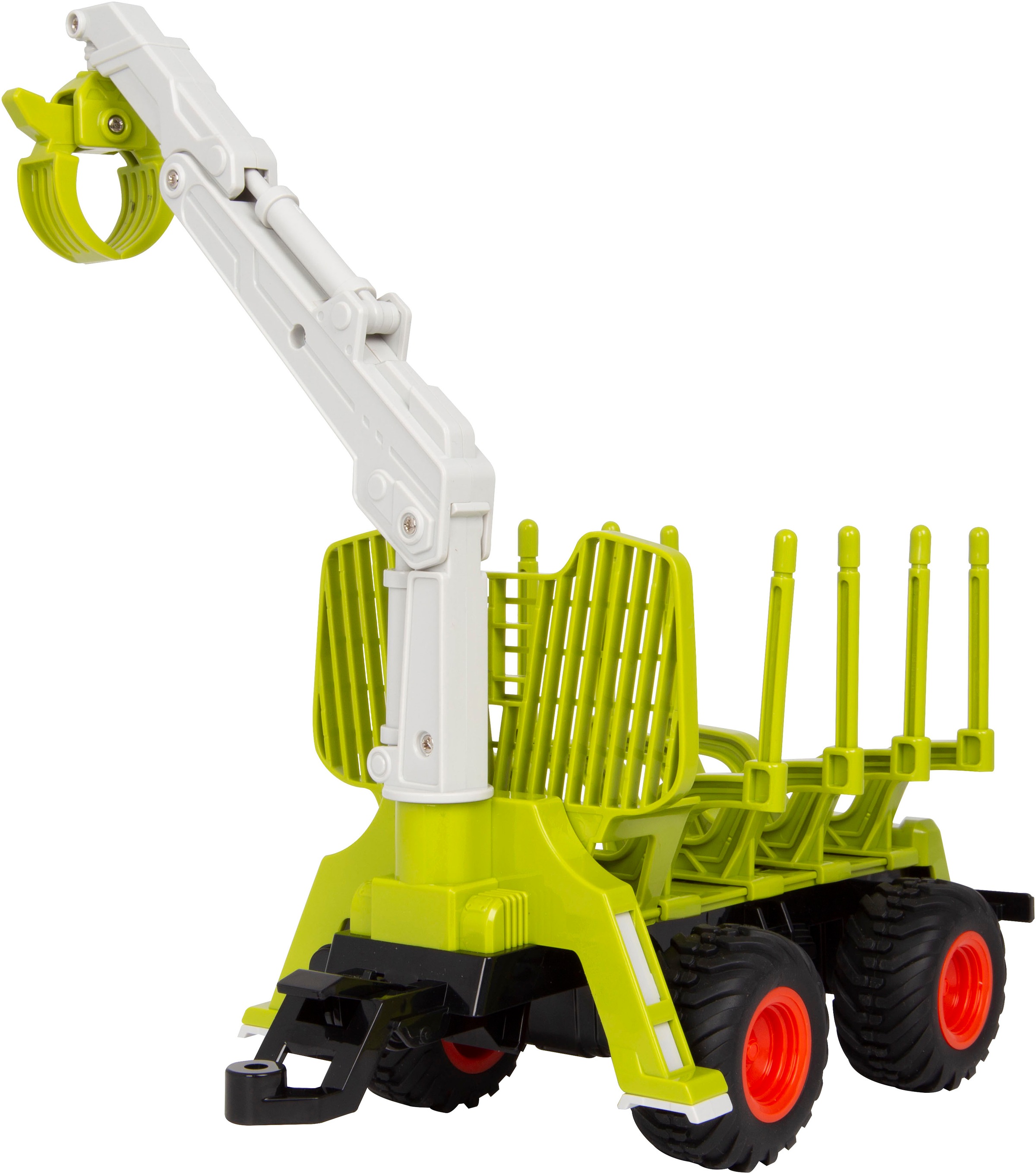Jamara Spielzeug-Forstmaschine »Holzrückewagen mit Kranarm 1:24S«