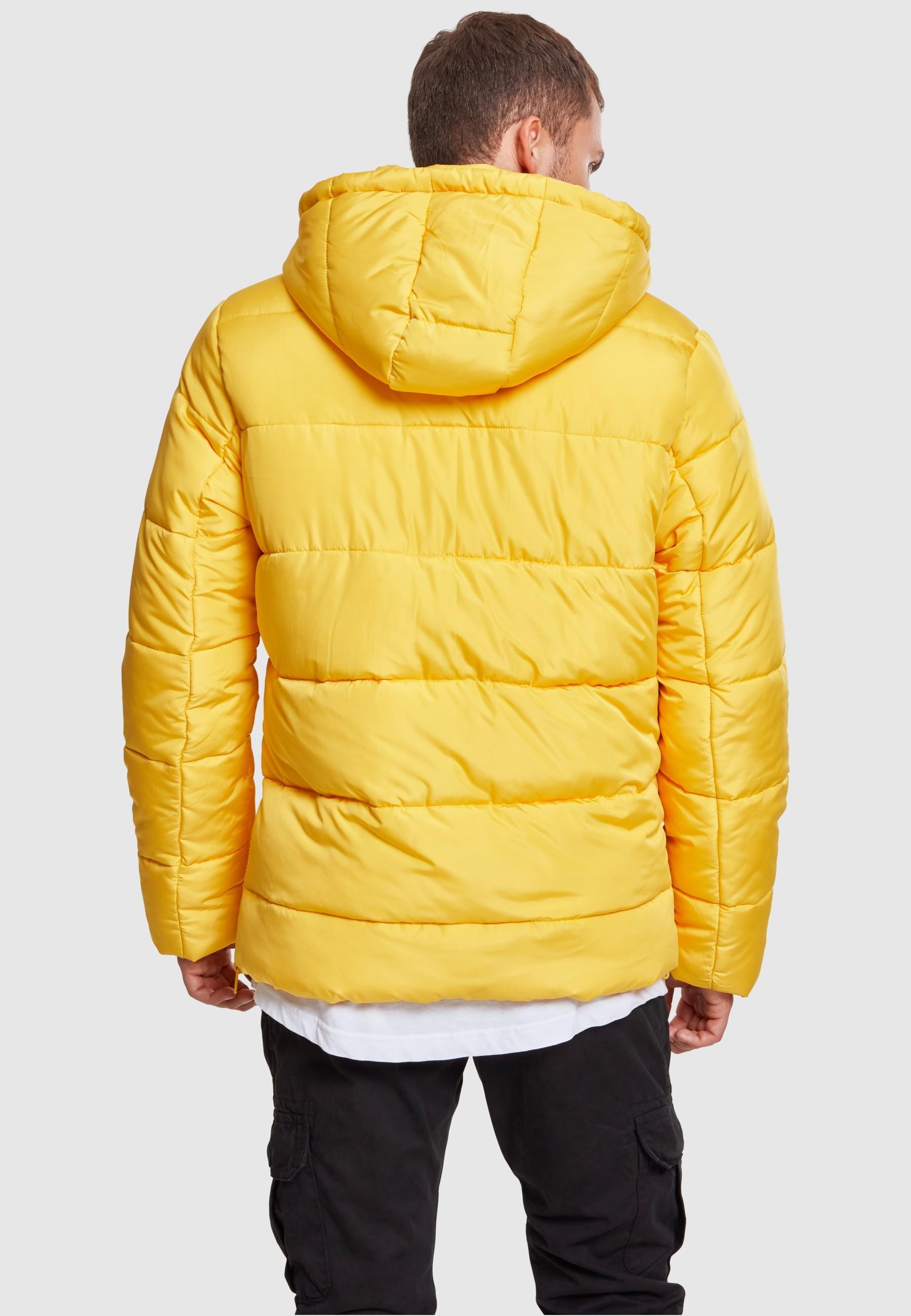 URBAN CLASSICS Winterjacke »Urban Classics Herren Pull Over Puffer Jacket«, (1 St.), mit Kapuze