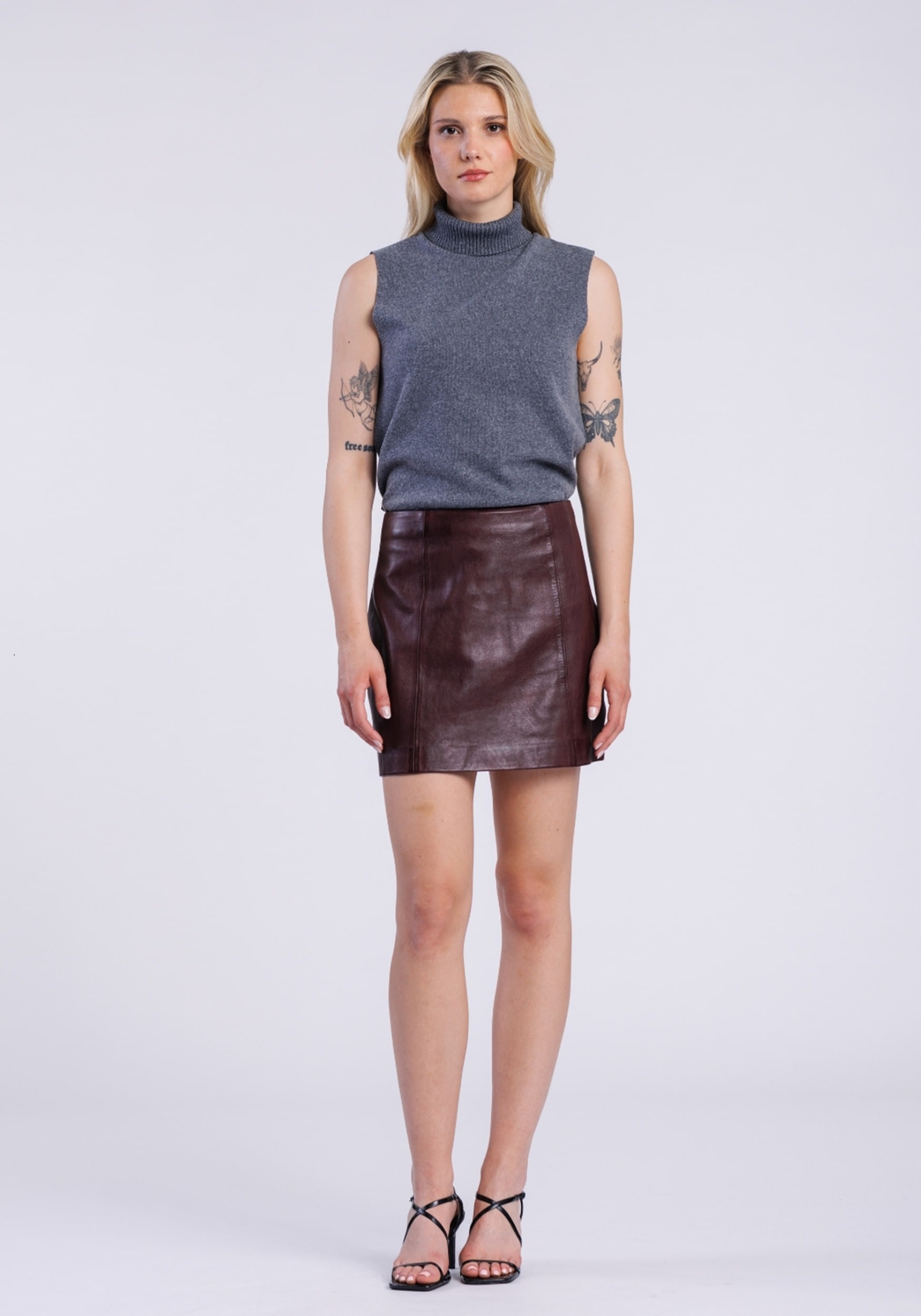 Freaky Nation Lederrock "Skirt-FN" günstig online kaufen