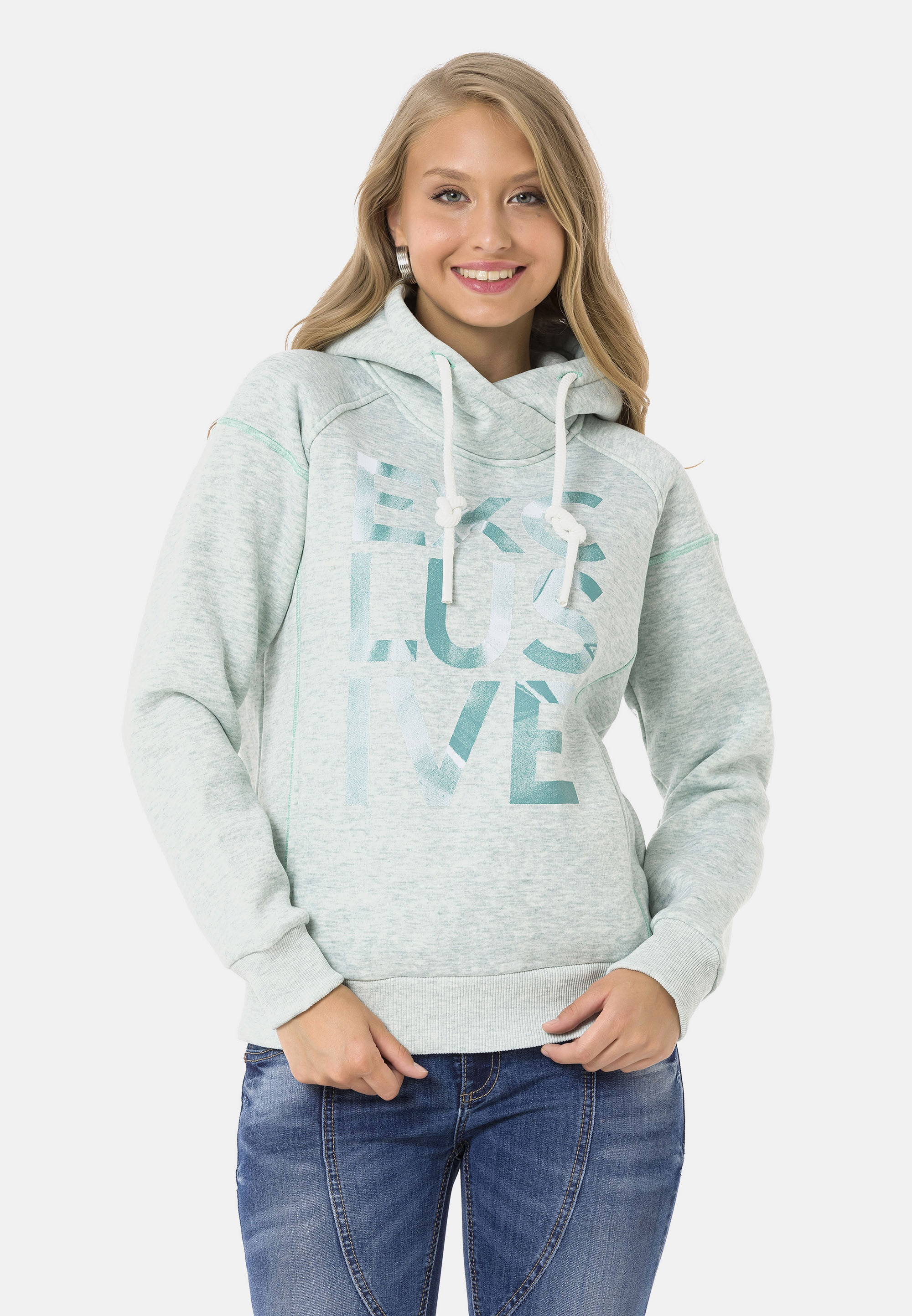 Cipo & Baxx Kapuzenpullover »WL330« 1 mit Kapuze