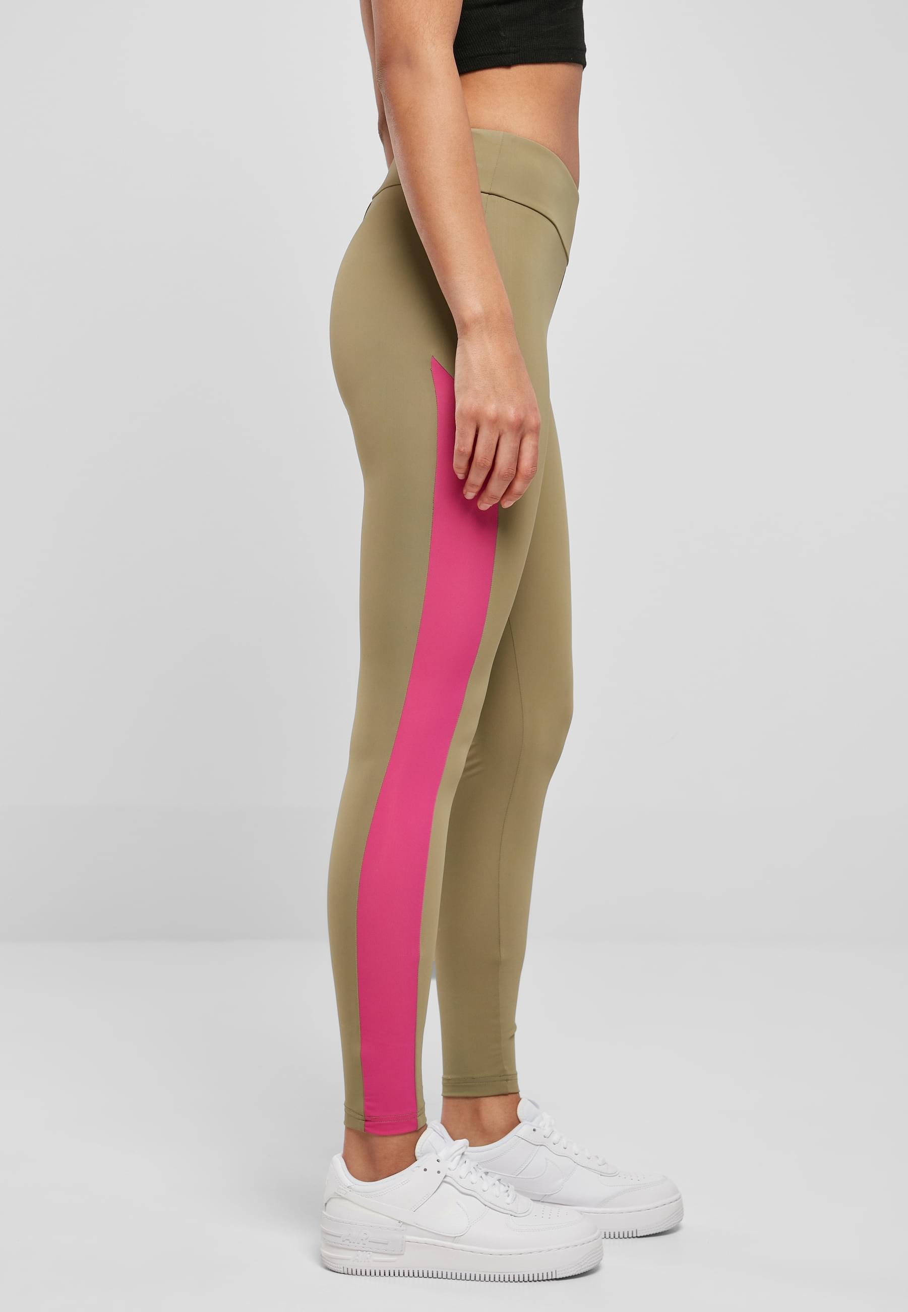 URBAN CLASSICS Leggings »Urban Classics Damen Ladies Color Block Leggings«, (1 tlg.)