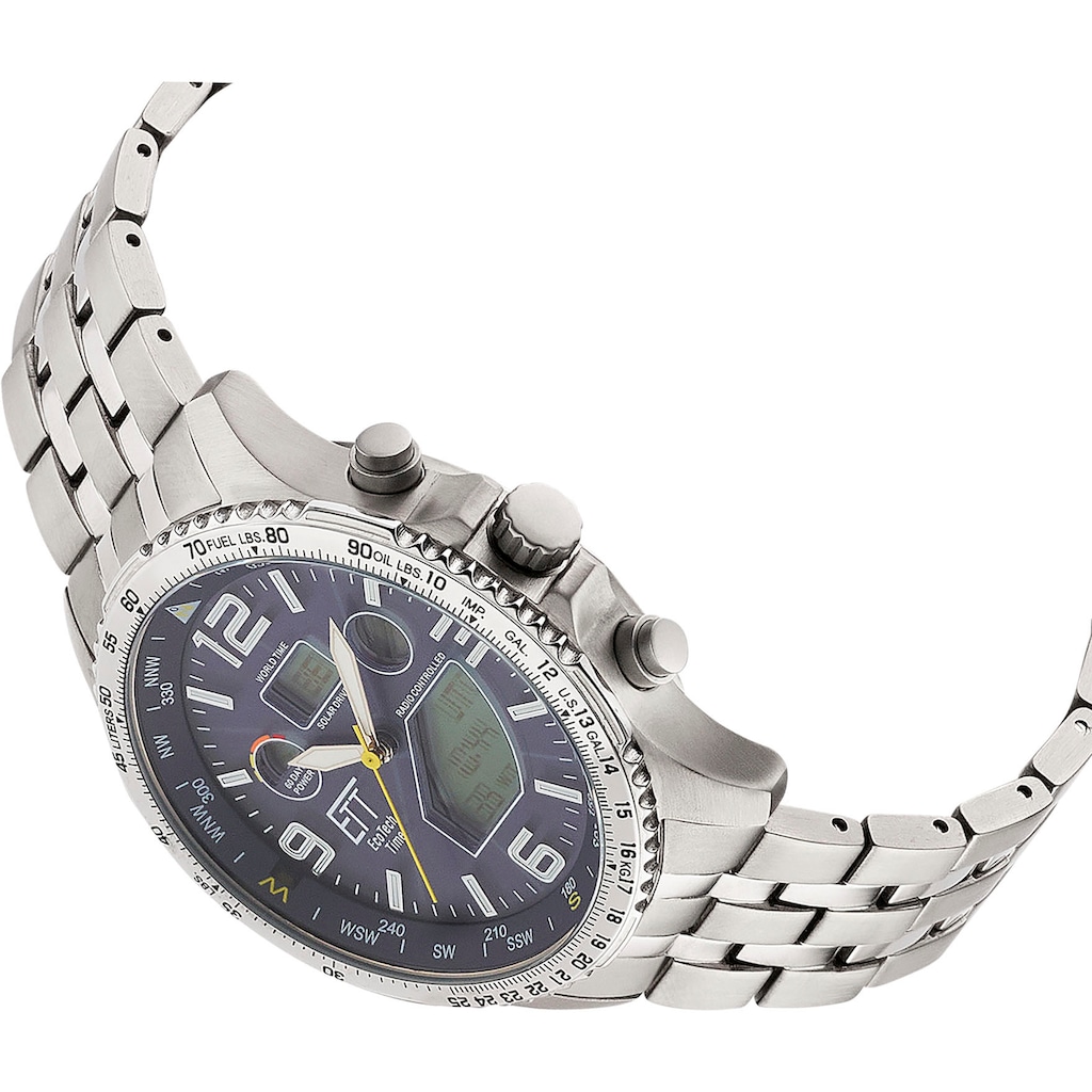 ETT Funkchronograph »Professional World Timer, EGT-11575-31M«