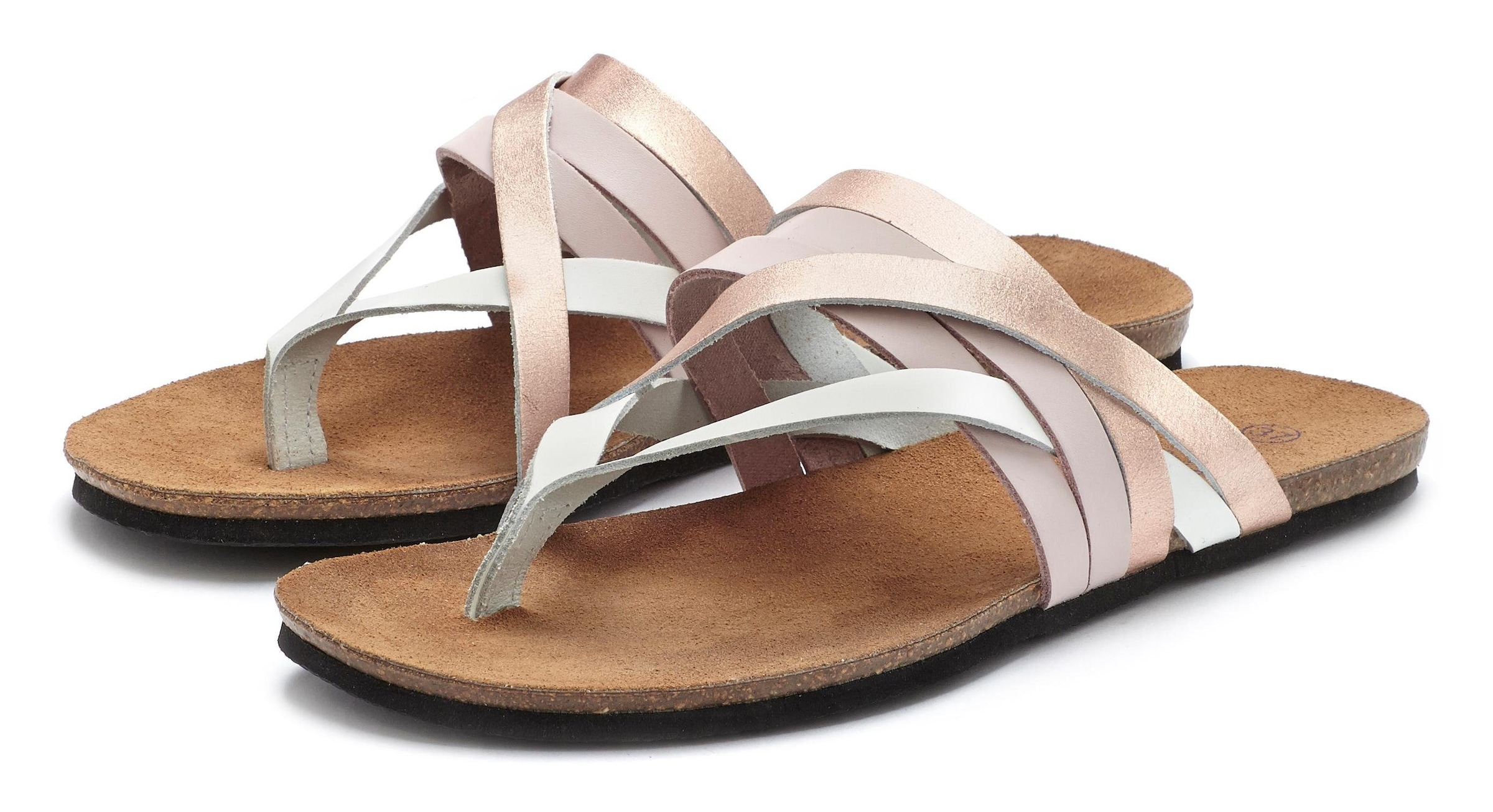 LASCANA Zehentrenner "Sommerschuh, offener Schuh, Pantolette, Sandale," aus günstig online kaufen