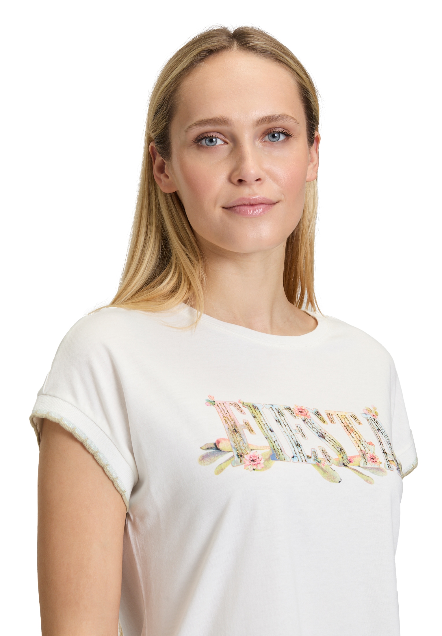Cartoon Kurzarmshirt »Cartoon Casual-Shirt mit Rundhalsausschnitt«, (1 tlg.)
