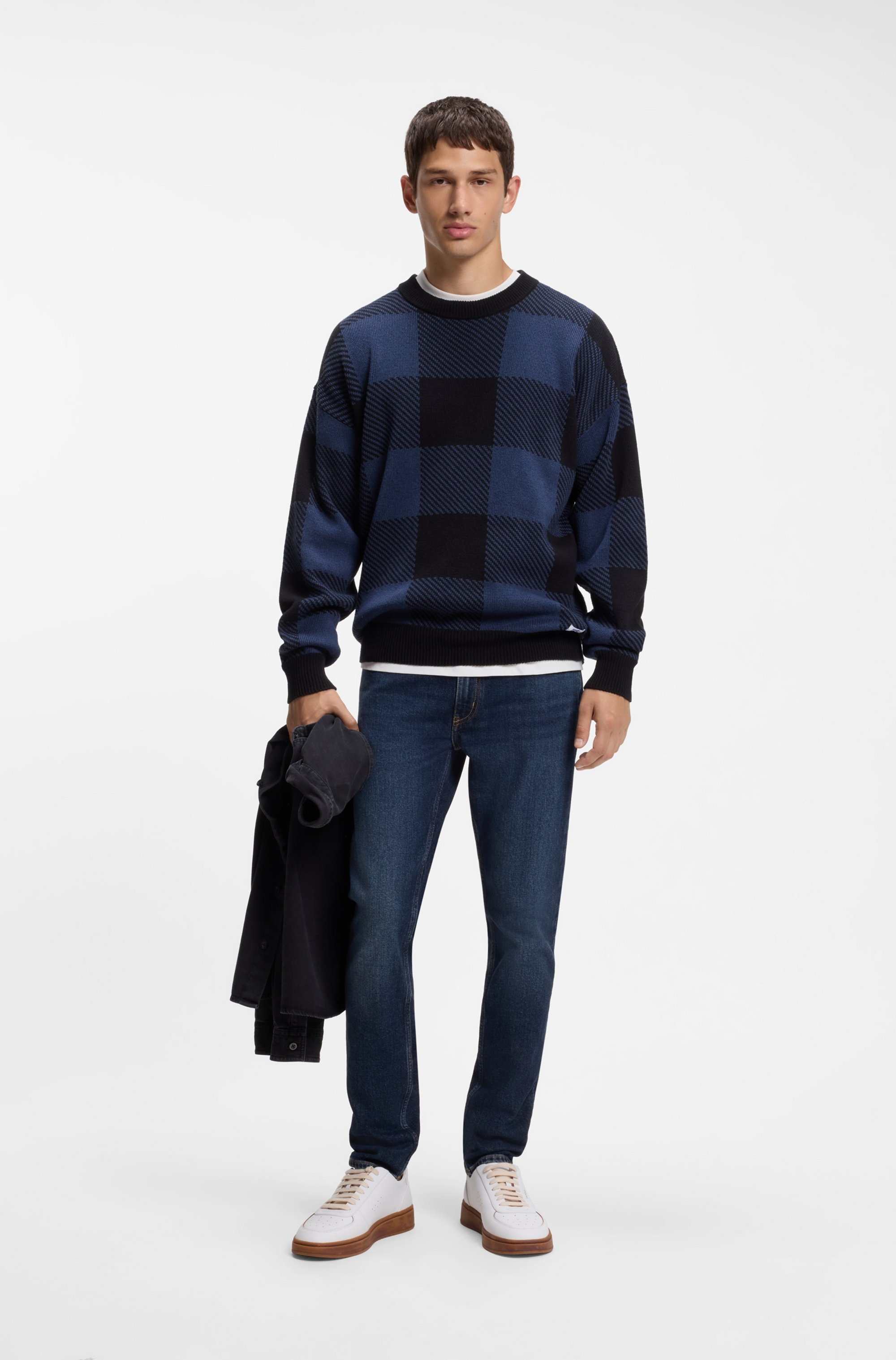HUGO Skinny-fit-Jeans »Zane« mittlere Bundhöhe, enger Beinverlauf, Stretch-Denim