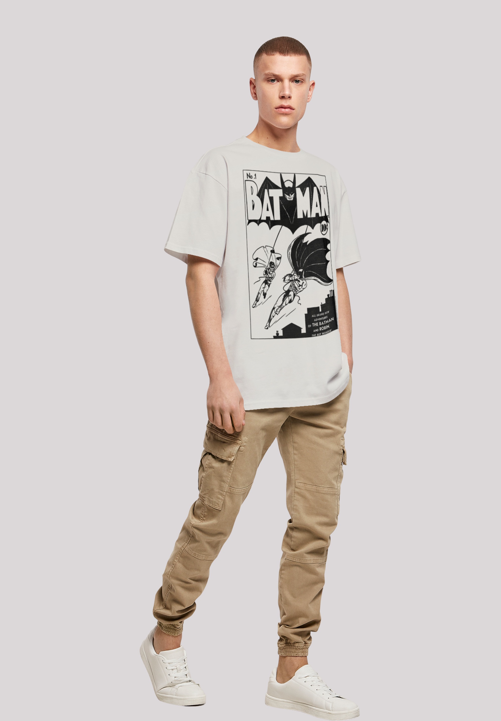 F4NT4STIC T-Shirt »DC Comics Batman No. 1 Mono«, Print