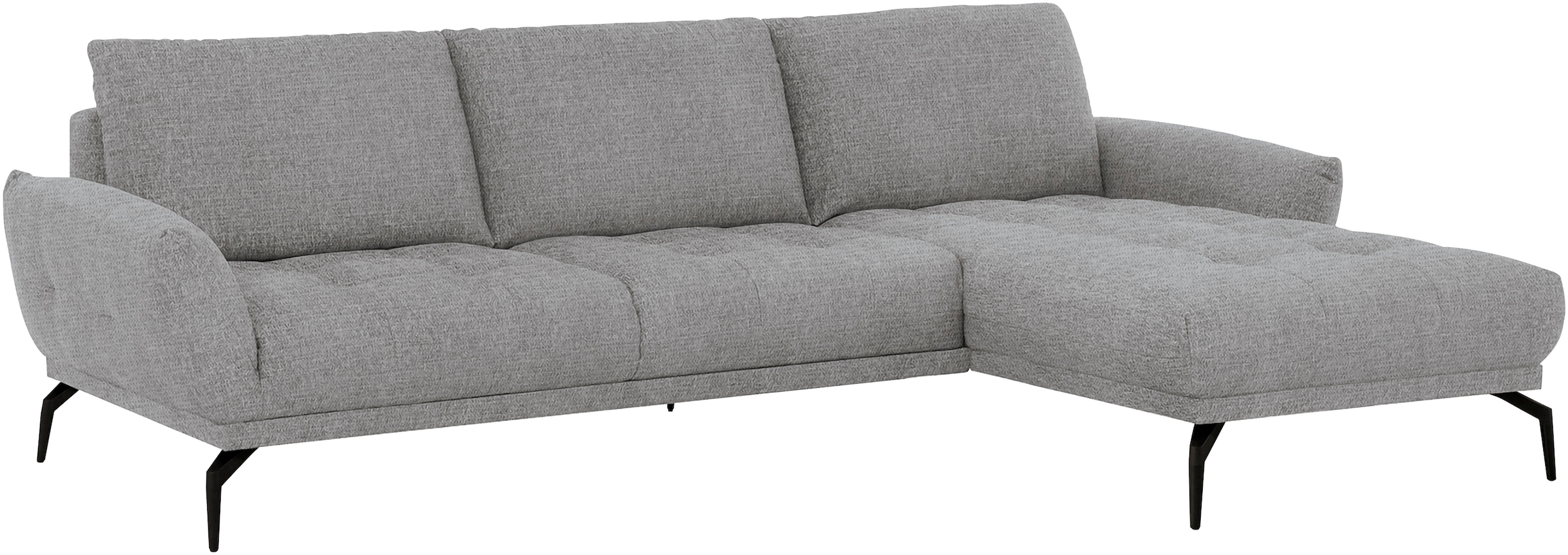 exxpo - sofa fashion Ecksofa "NICEA erstklassiger Sitzkomfort, L-Form, bode günstig online kaufen