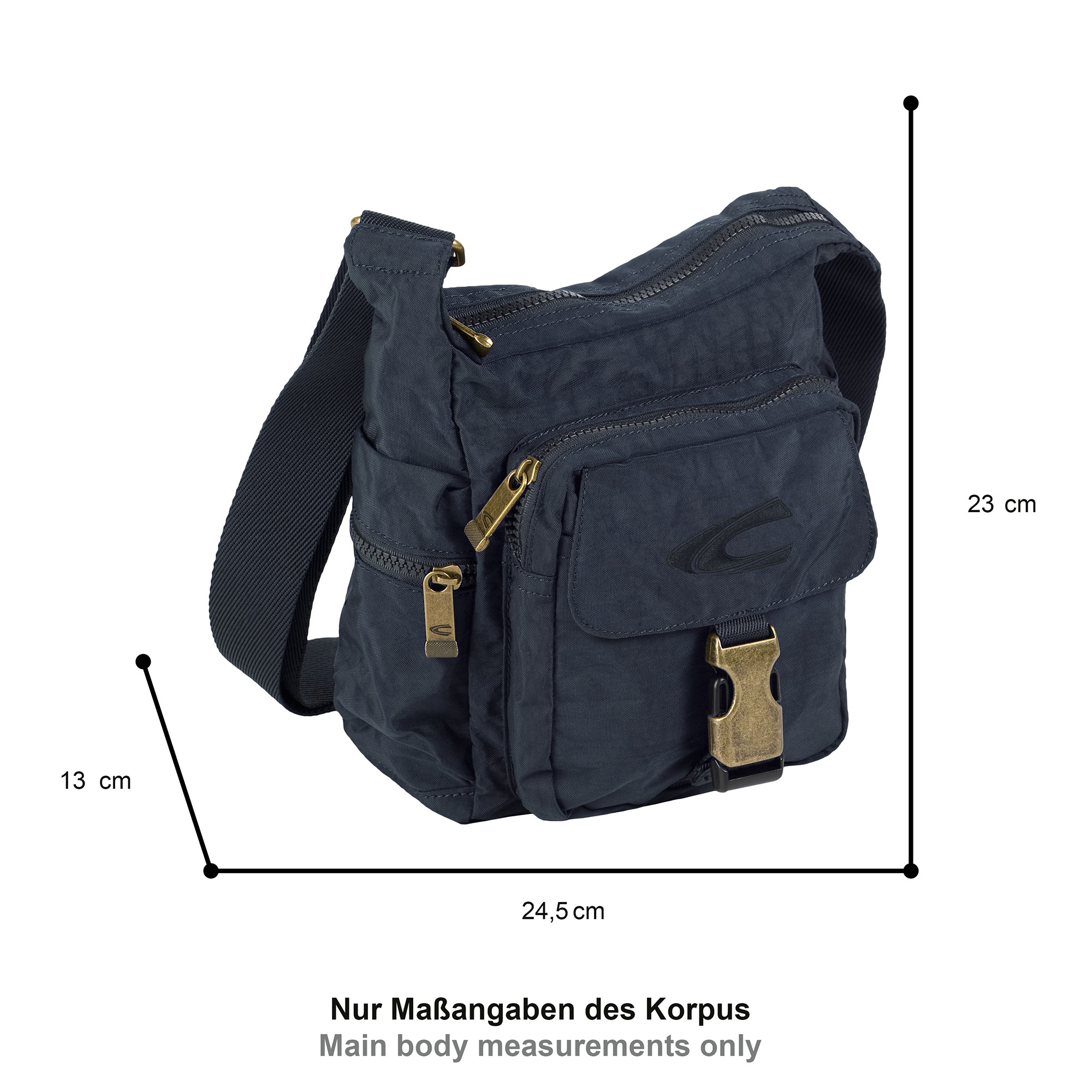 camel active Umhängetasche "Journey" aus leichtem robusten Nylon, funktiona günstig online kaufen