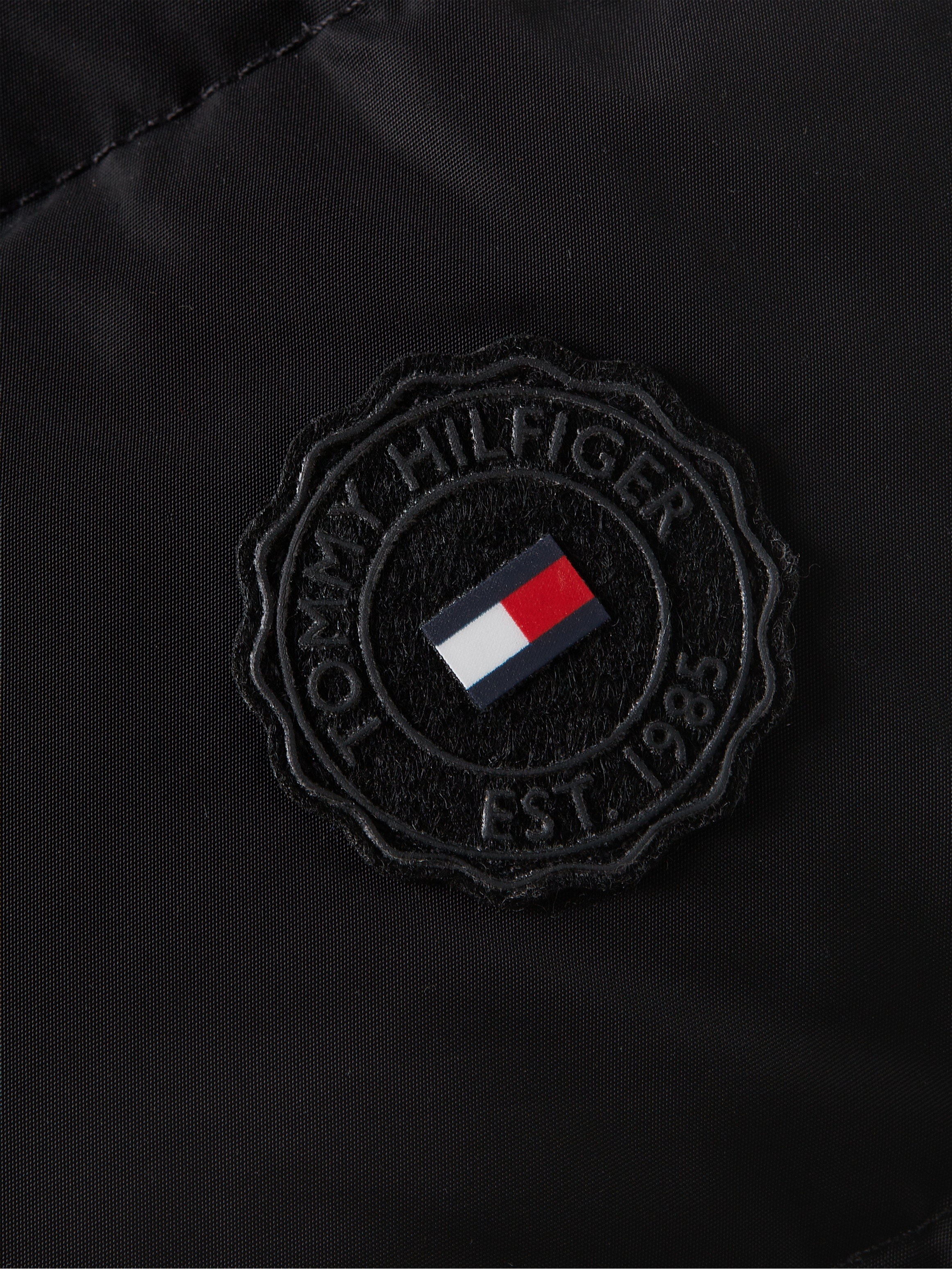 Tommy Hilfiger Steppmantel »HERITAGE DOWN TYRA COAT WITH FUR«, mit Fellimitat