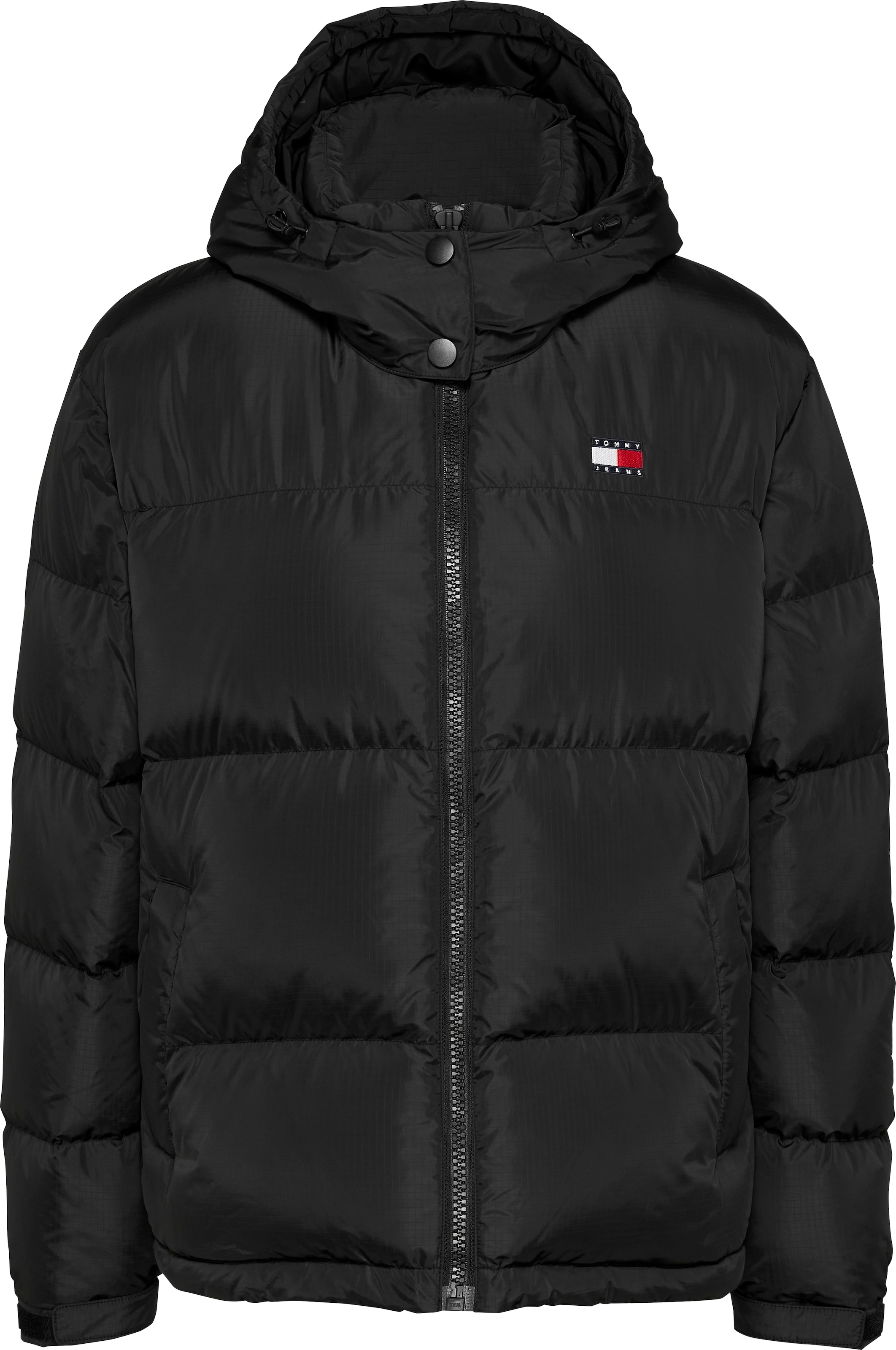 Tommy Jeans Steppjacke »TJW ALASKA PUFFER EXT«, mit Kapuze, mit Logostickereien