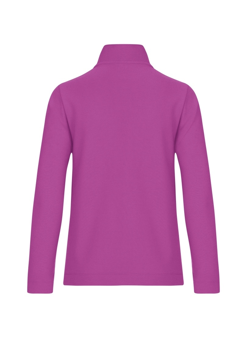 Trigema Sweatjacke »TRIGEMA Jacke mit funkelnden Strass-Steinen«