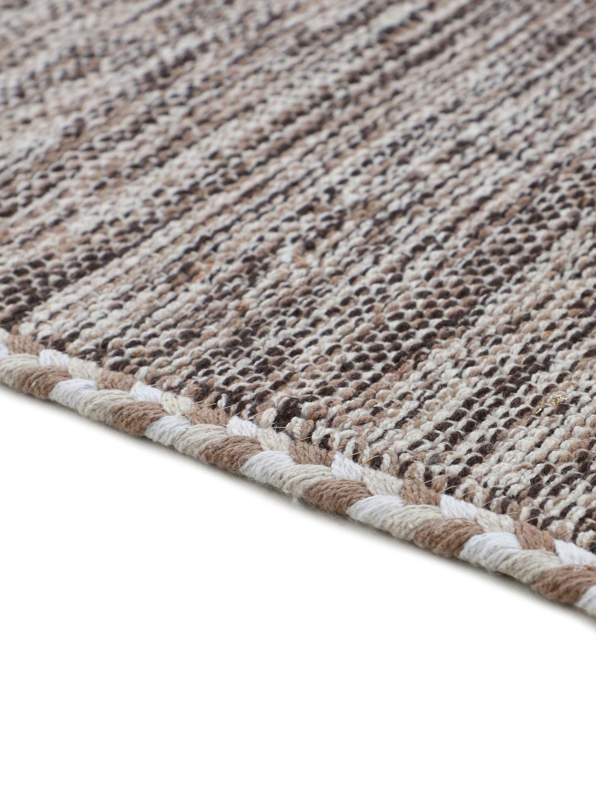carpetfine Läufer »Kelim Azizi«, rechteckig, 5 mm Höhe, Baumwolle, Wendeteppich mit Fransen, Wohnzimmer