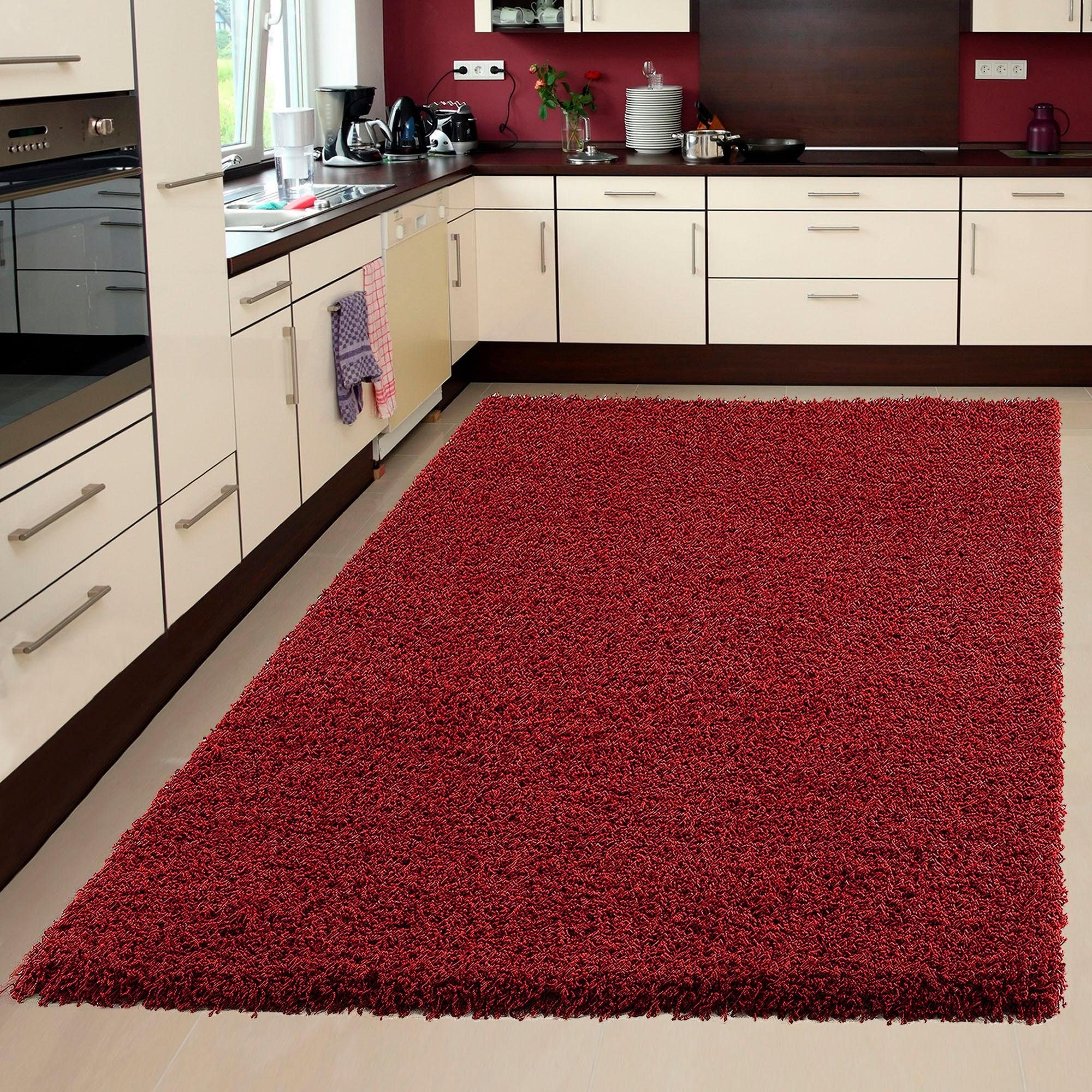 Sanat Hochflor-Teppich »LOCA«, rechteckig, Wohnzimmer, Langflor, Shaggy, Schlafzimmer