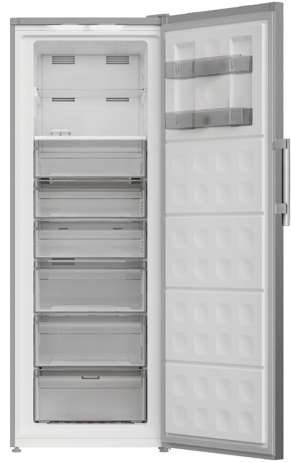 BAUKNECHT Gefrierschrank "GKN WC19170D", Energieeffizienz: D (A-G), silber (silberfarben), B:70cm H:191,2cm T:81,3cm, Gefrierschränke, Topseller 2