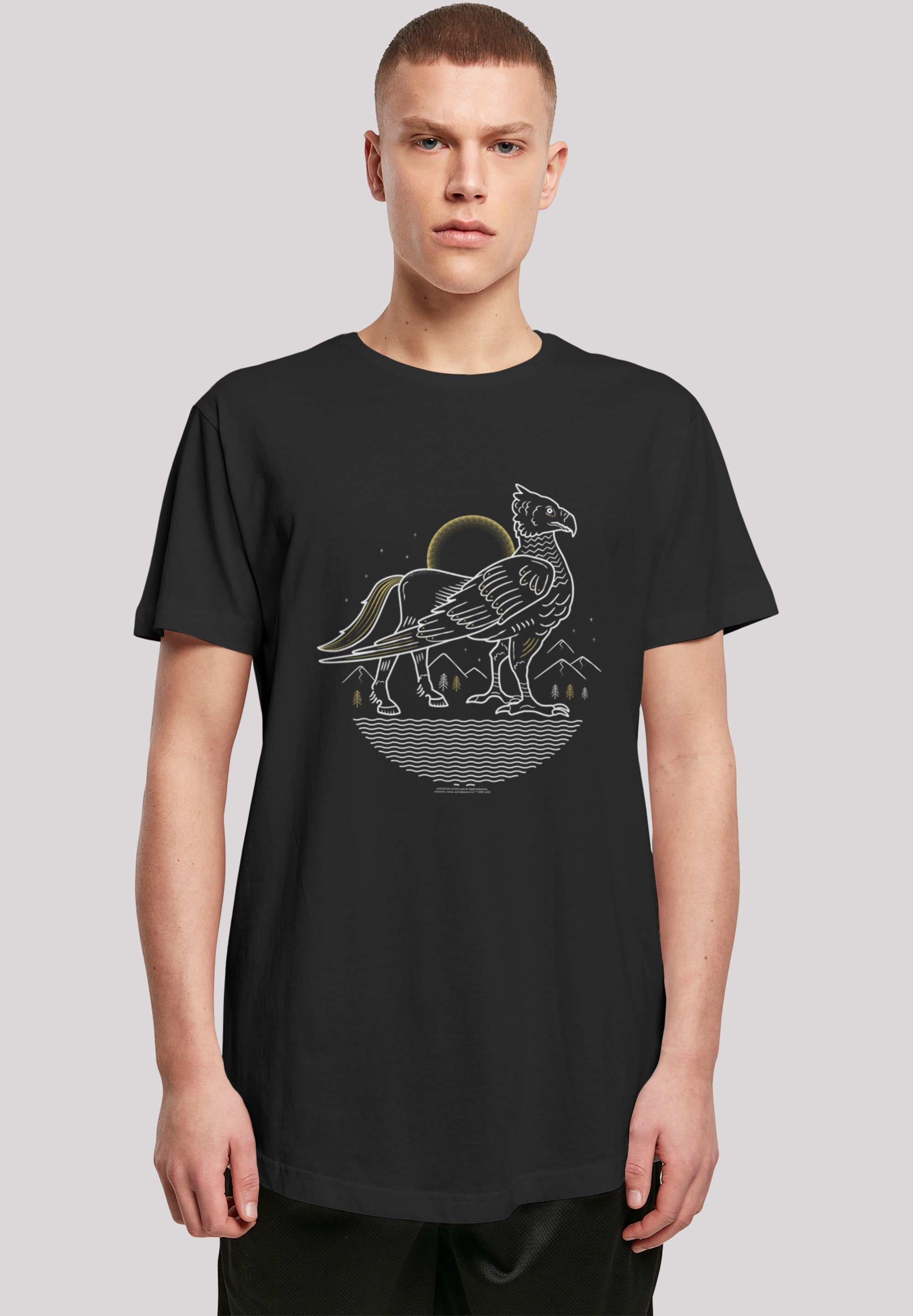 F4NT4STIC T-Shirt "Harry Potter Buckbeak Line Art", Print günstig online kaufen