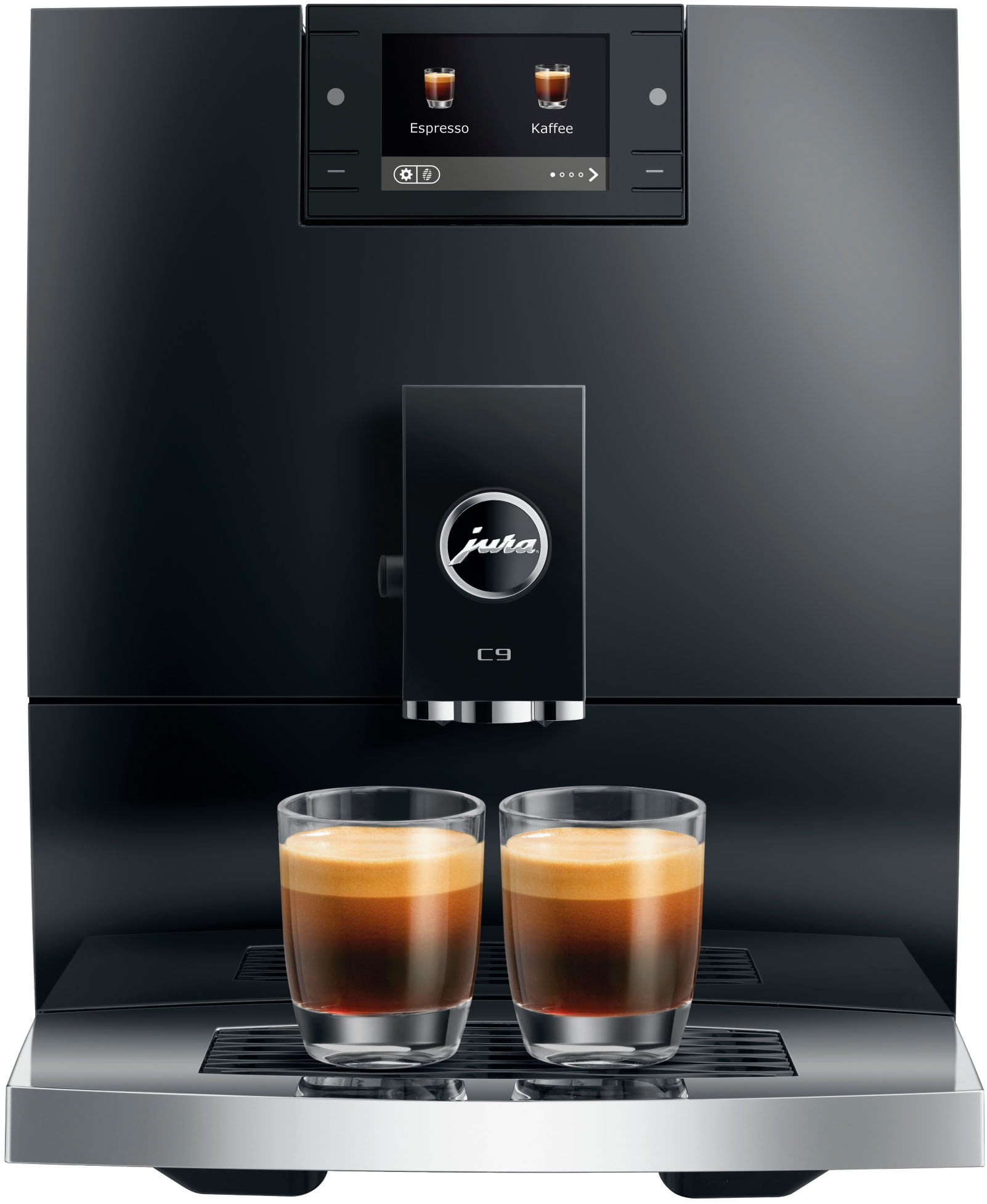 JURA Kaffeevollautomat »15753 C9 Piano Black (EA)«