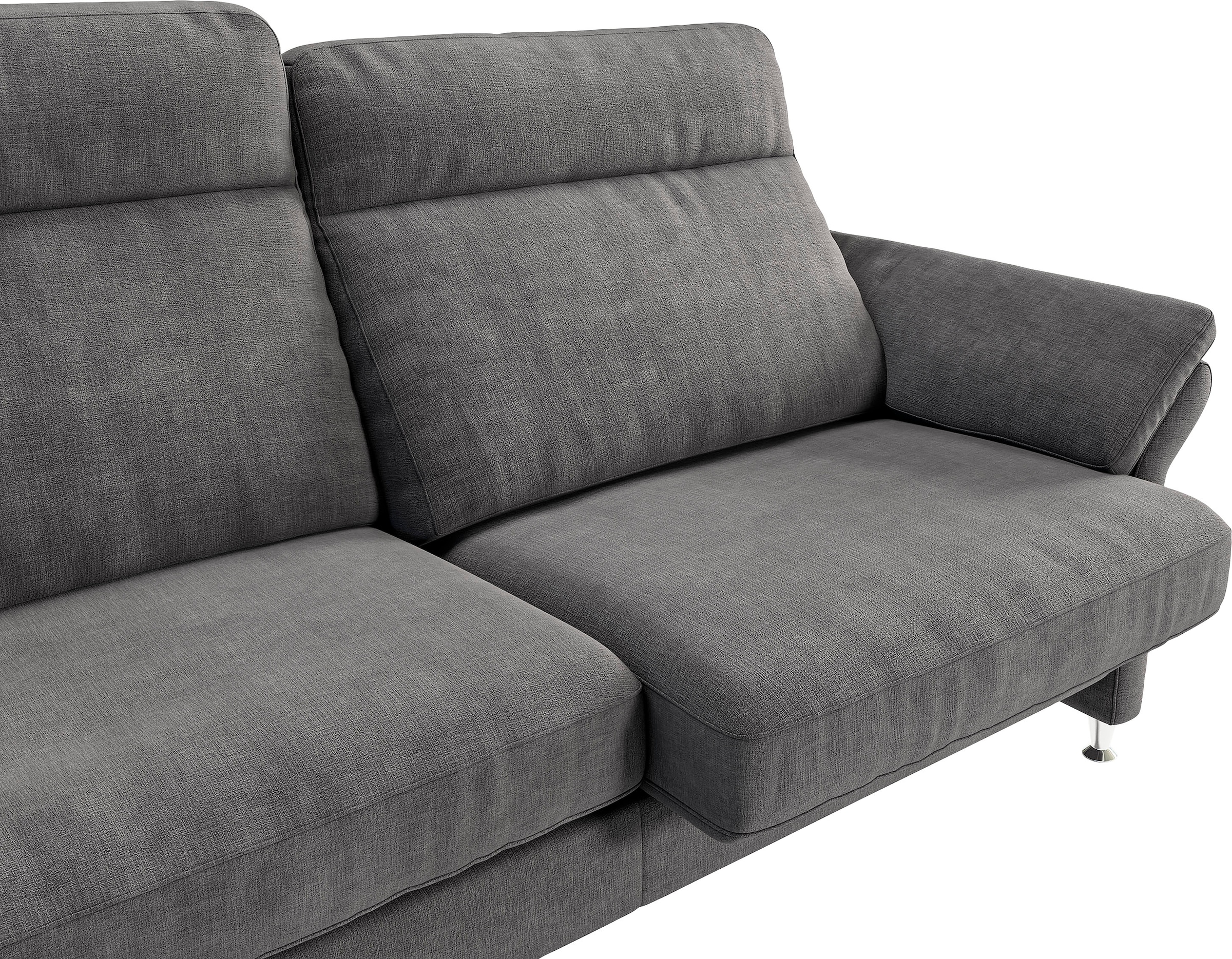 Home affaire Polstergarnitur »Mailand«, Set: 3-Sitzer, 2-Sitzer und Sessel, wahlweise mit Move-Funktion