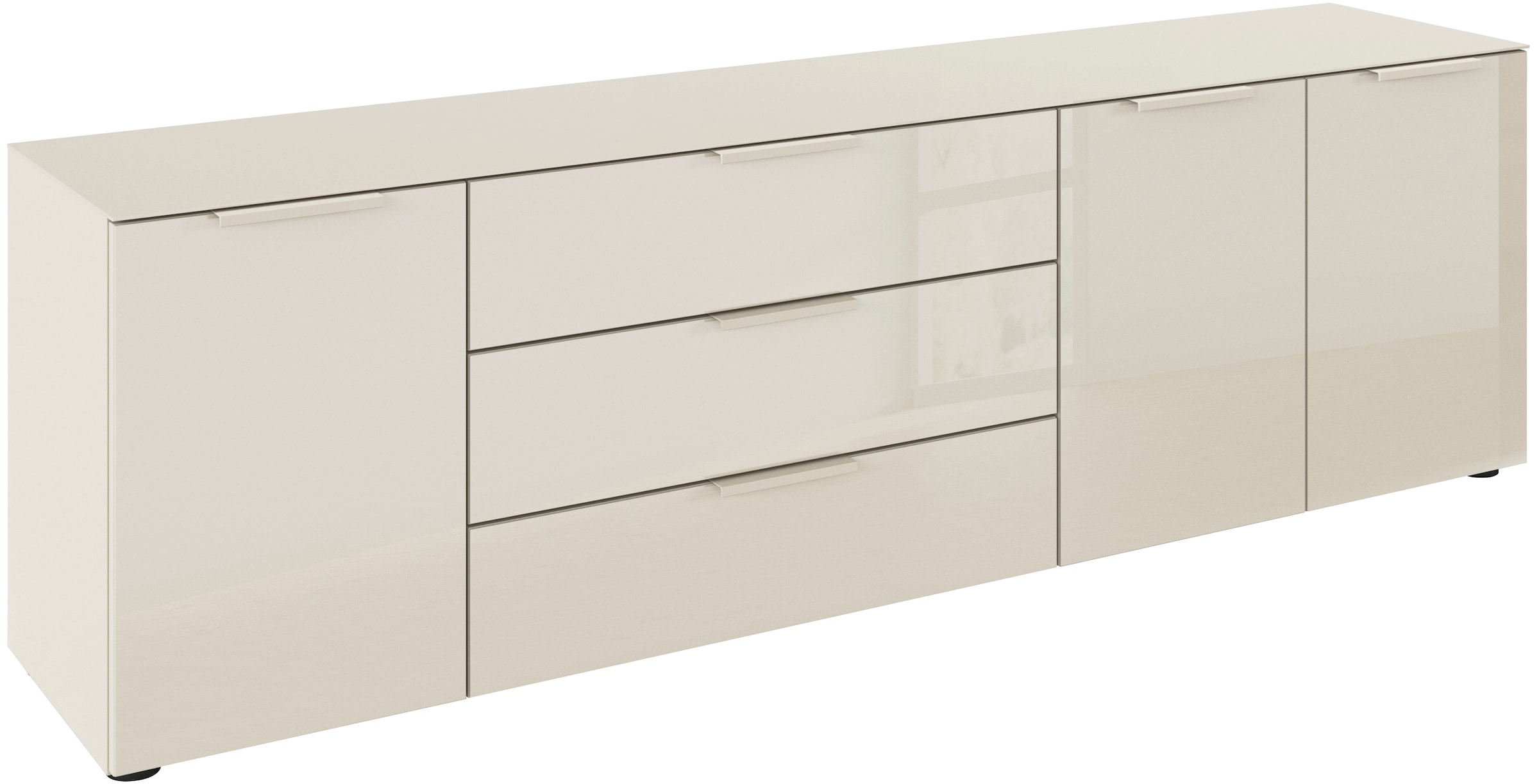 rauch Kombikommode "Kommode Türkommode Sideboard Kombikommode FLIPP mit Gla günstig online kaufen