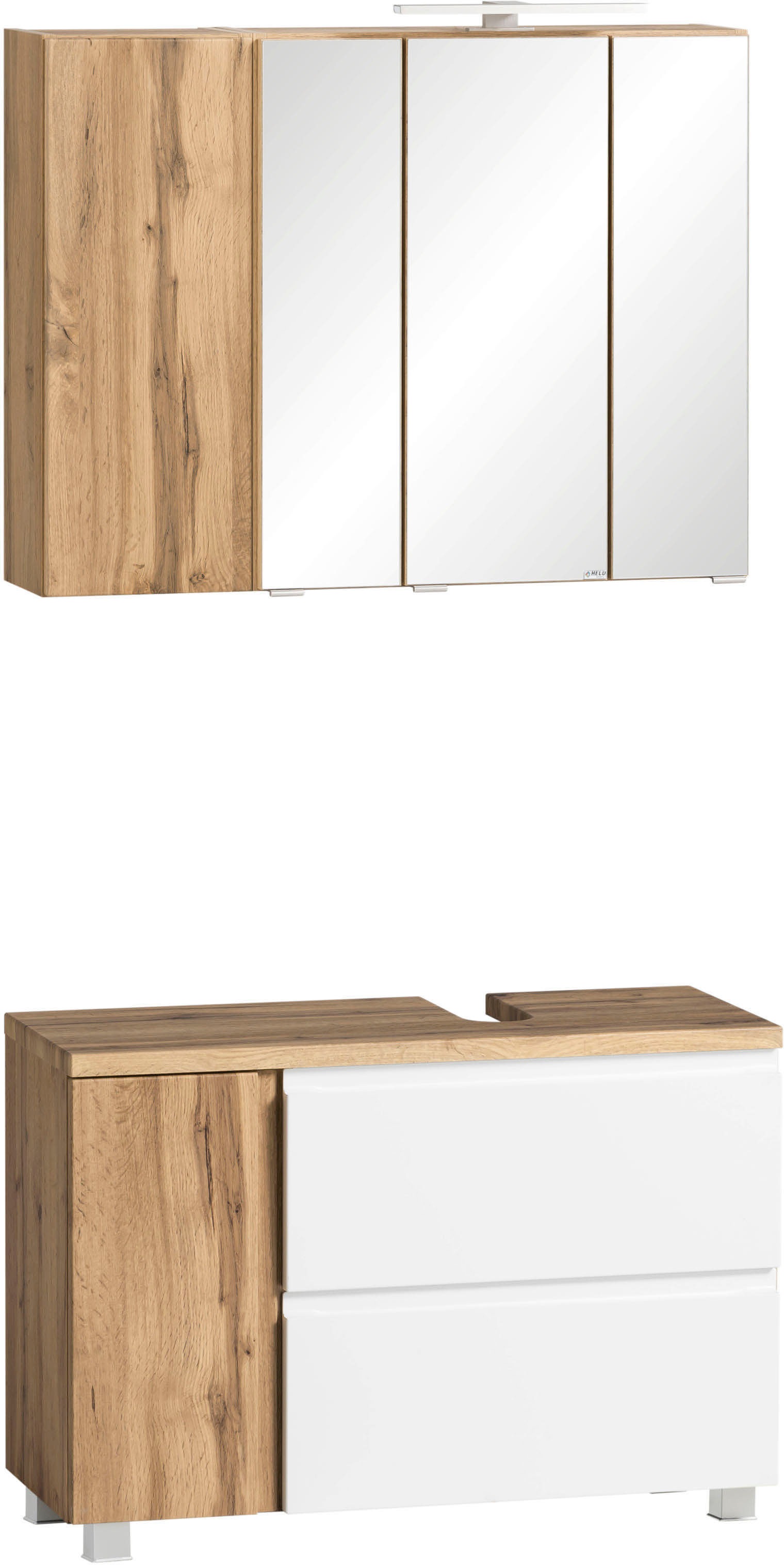 welltime Badmöbel-Set "Sölden" 2 Stk. tlg. günstig online kaufen