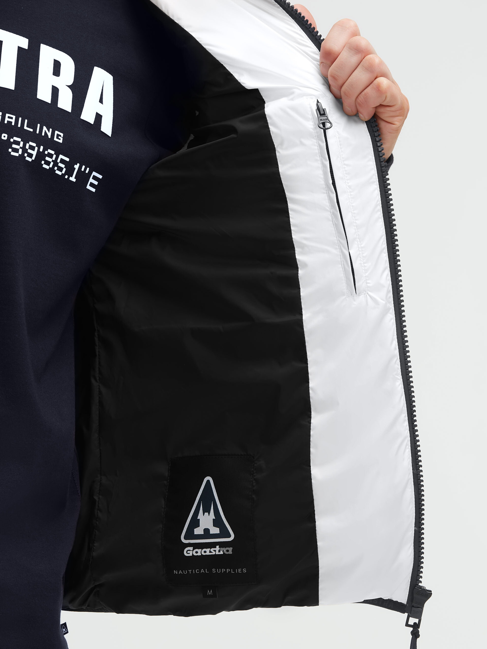 Gaastra Steppweste mit elastischem Saumabschluss
