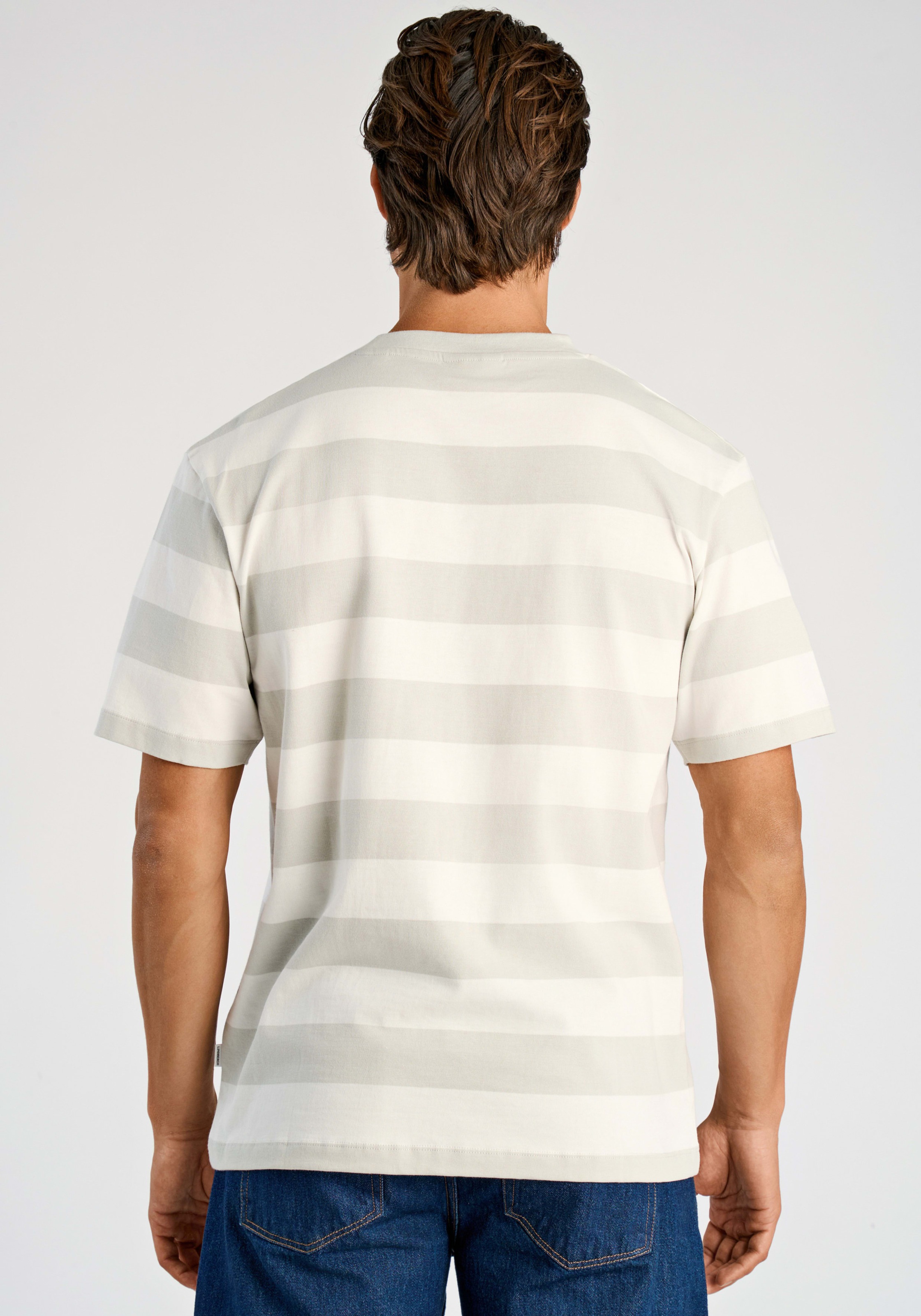 LINDBERGH Kurzarmshirt im Streifen-Design günstig online kaufen