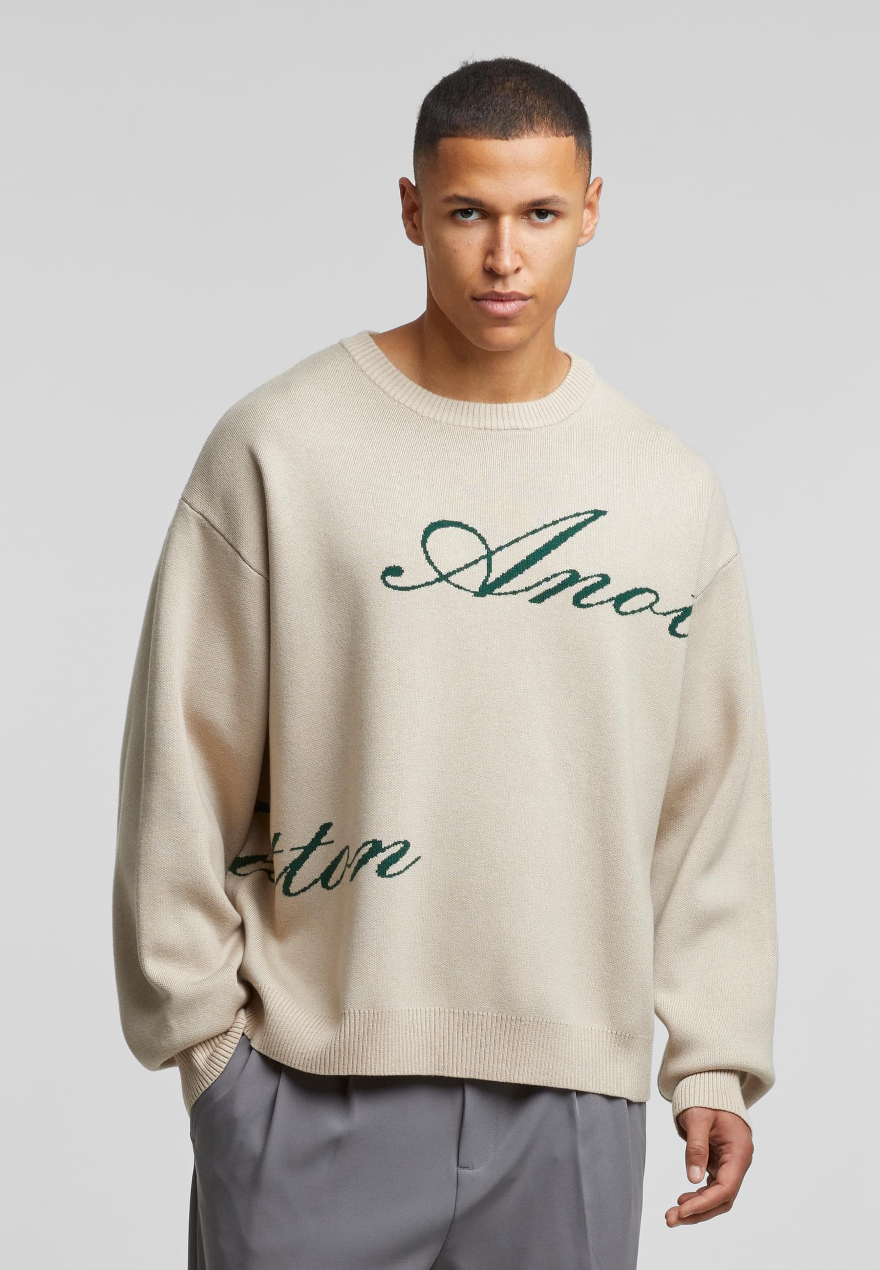 Another Cotton Lab Rundhalspullover »Another Cotton Lab Signature Knit Sweater«, (1 tlg.)