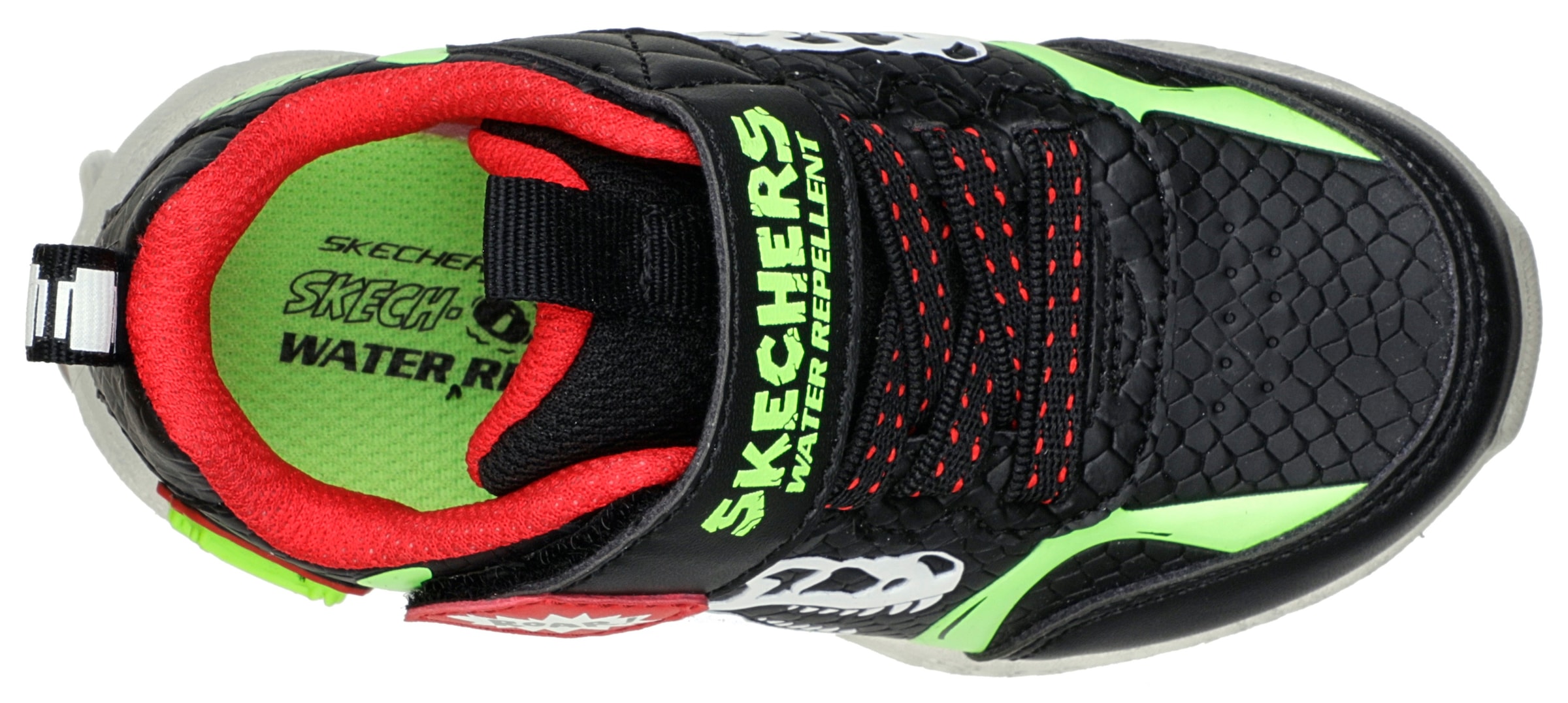 Skechers Kids Sneaker »ILLUMI-BRIGHTS«, mit Blinkfunktion, Freizeitschuh, Halbschuh, Schnürschuh