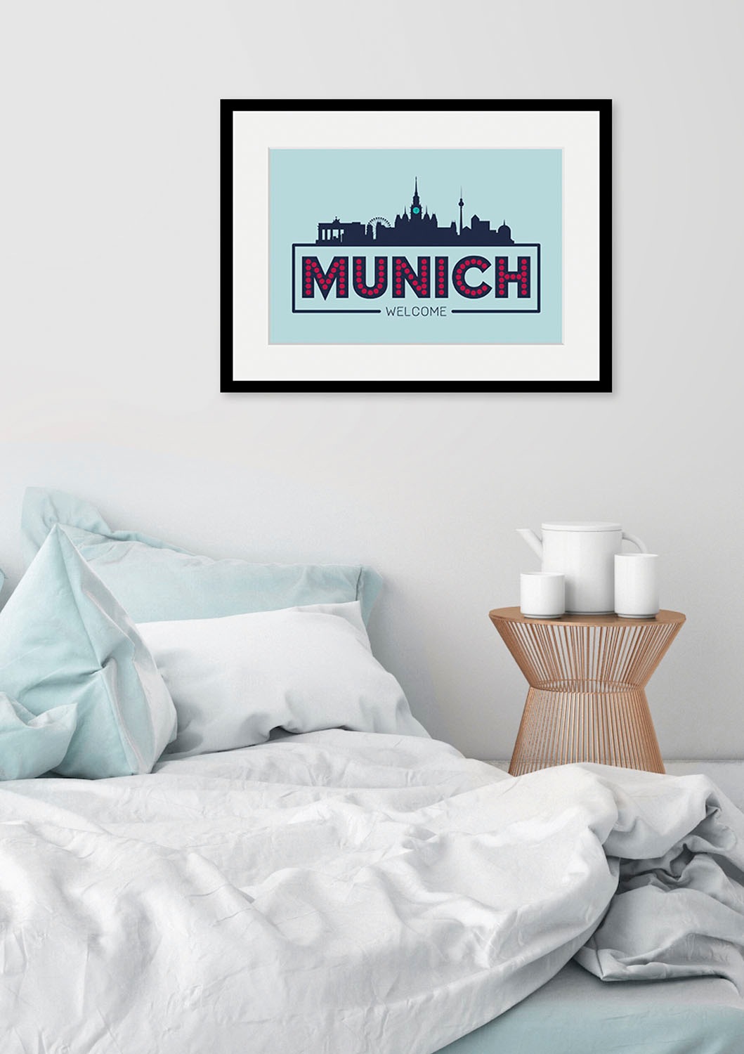 queence Paveikslas »Welcome Munich« Städte-Sta...