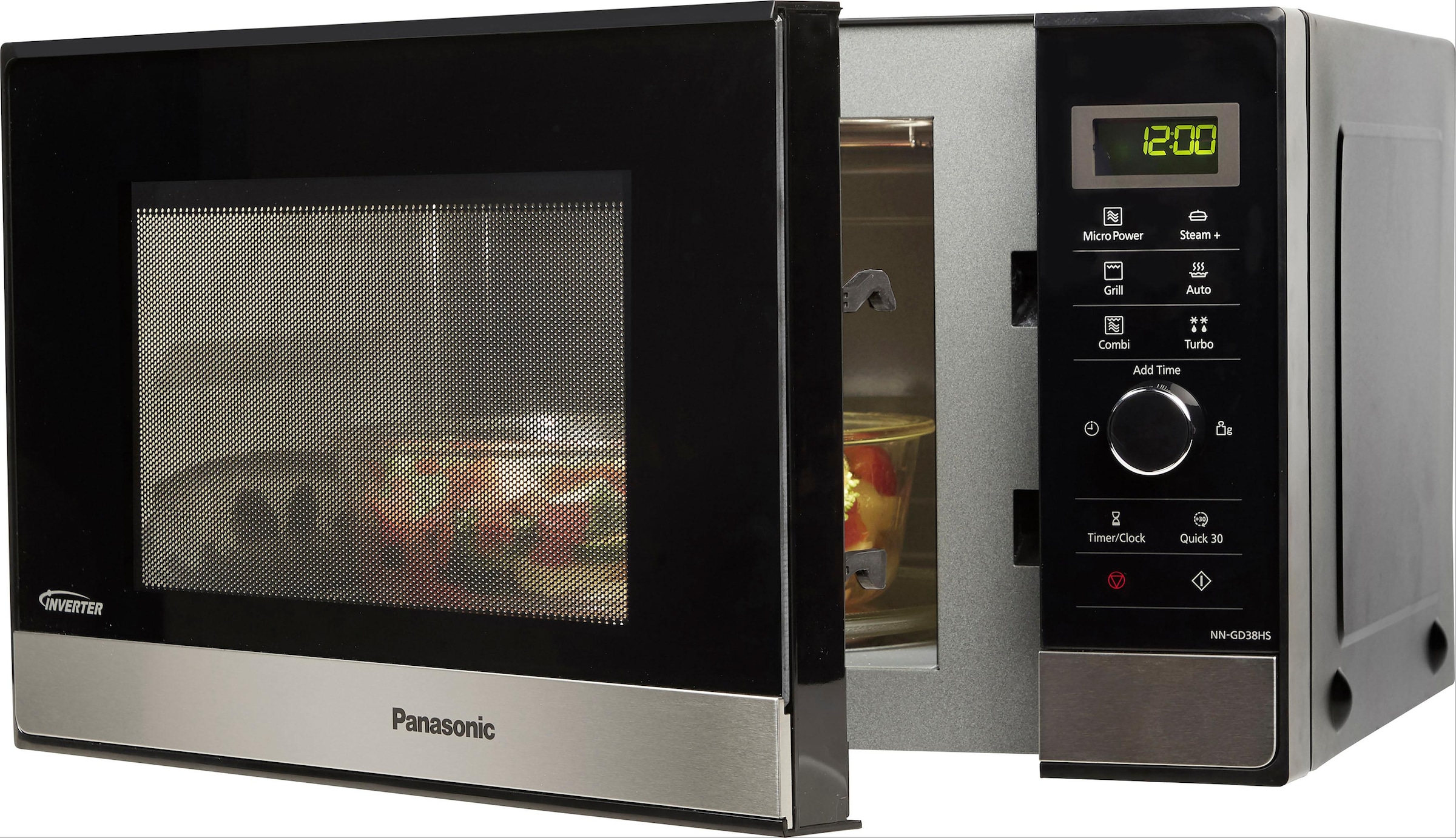 Panasonic Mikrowelle »NN-GD38HSGTG« Grill 1000 W...