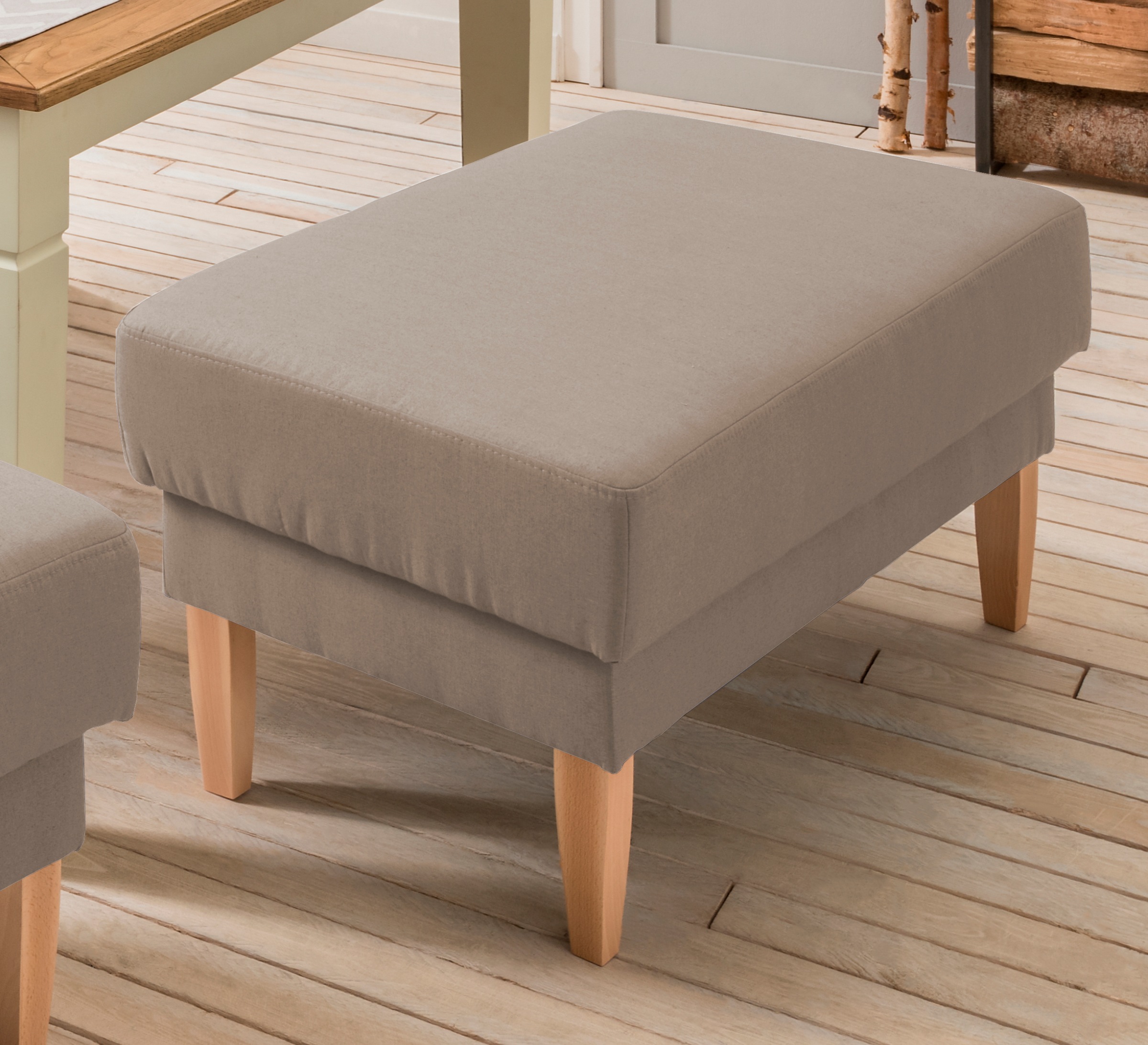 Home affaire Hocker »Scalea«, passendes Küchensofa verfügbar, in verschiedenen Stoffen und Farben