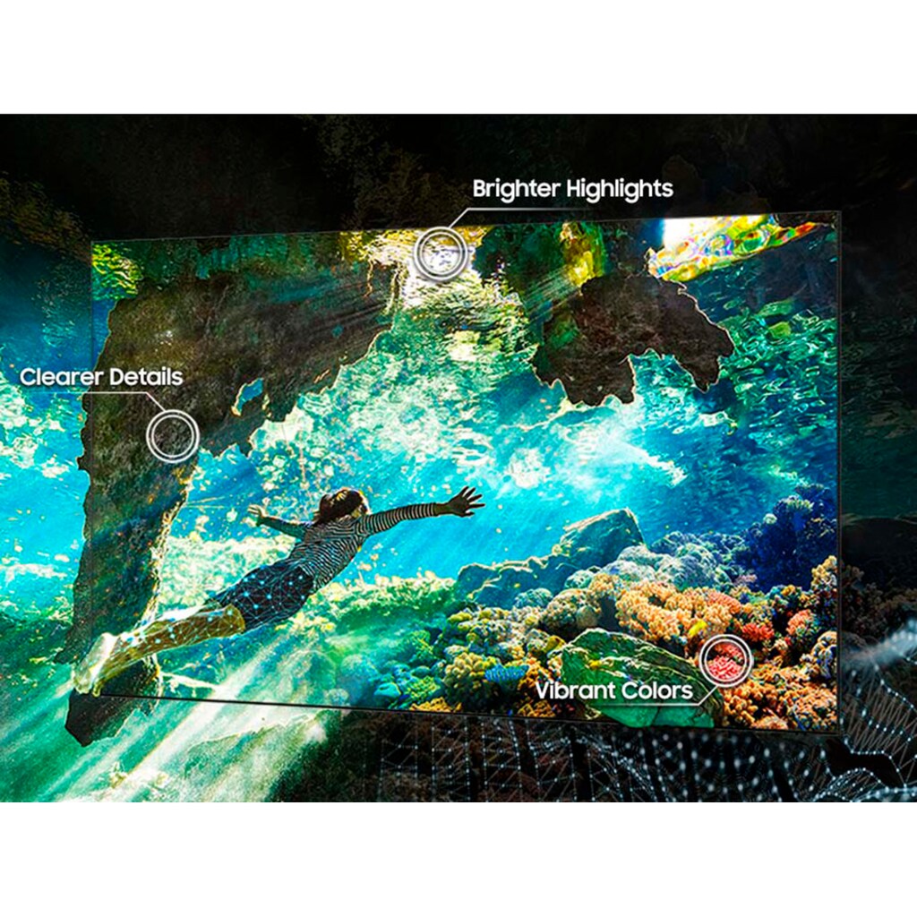 Samsung QLED-Fernseher »GQ85QN85DBT«, 214 cm/85 Zoll, 4K Ultra HD, Smart-TV