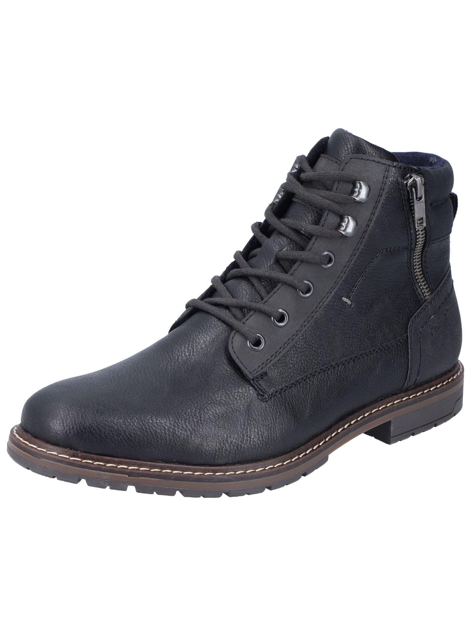 Rieker Schnürstiefelette "Rieker Stiefelette Lederimitat" günstig online kaufen