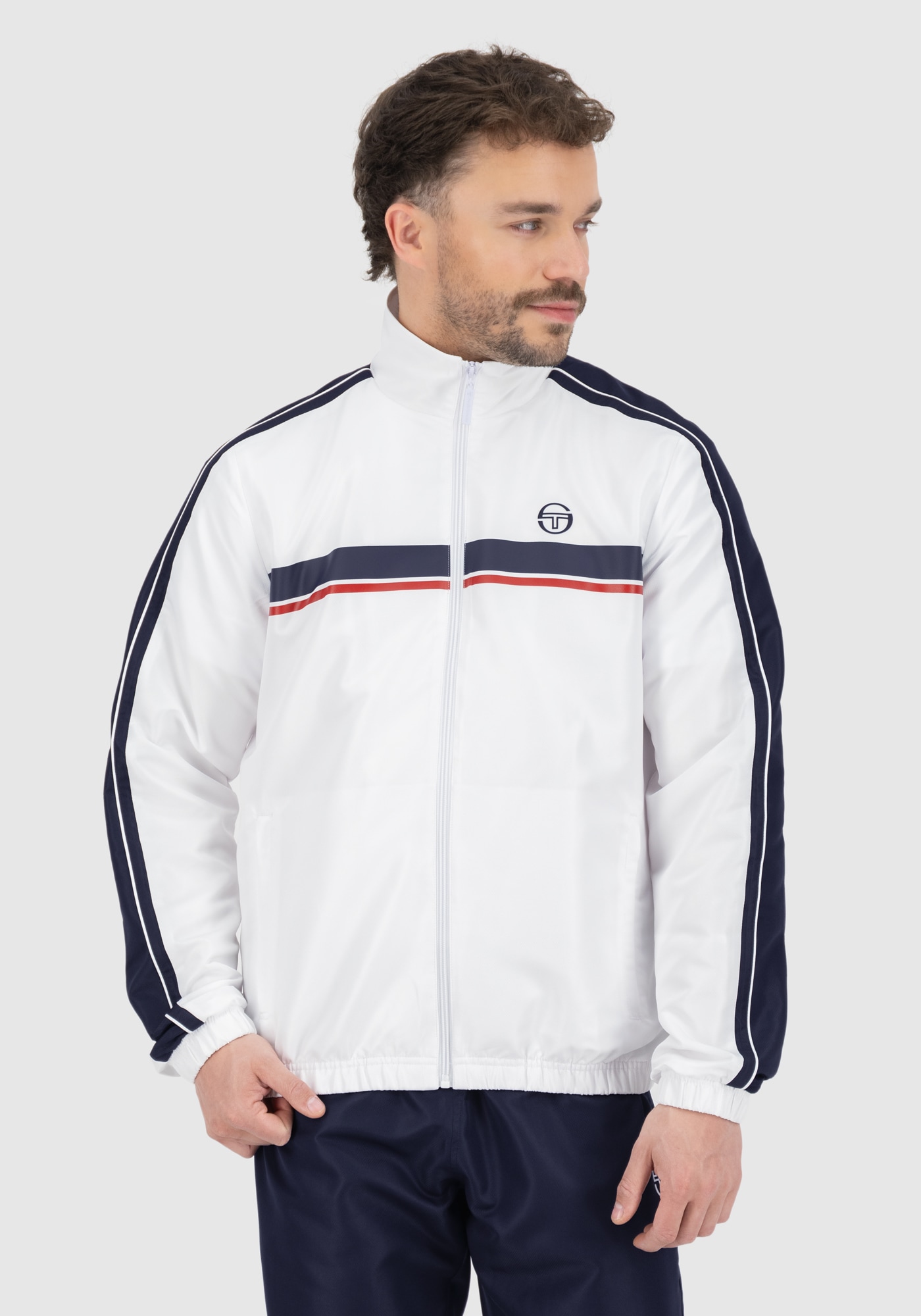 Sergio Tacchini Trainingsanzug »AGAVE 025 TRACKSUIT Herren«, Trainingsanzug Herren, Tracksuit, Retro, Outdoor, Jogging, Streetwear