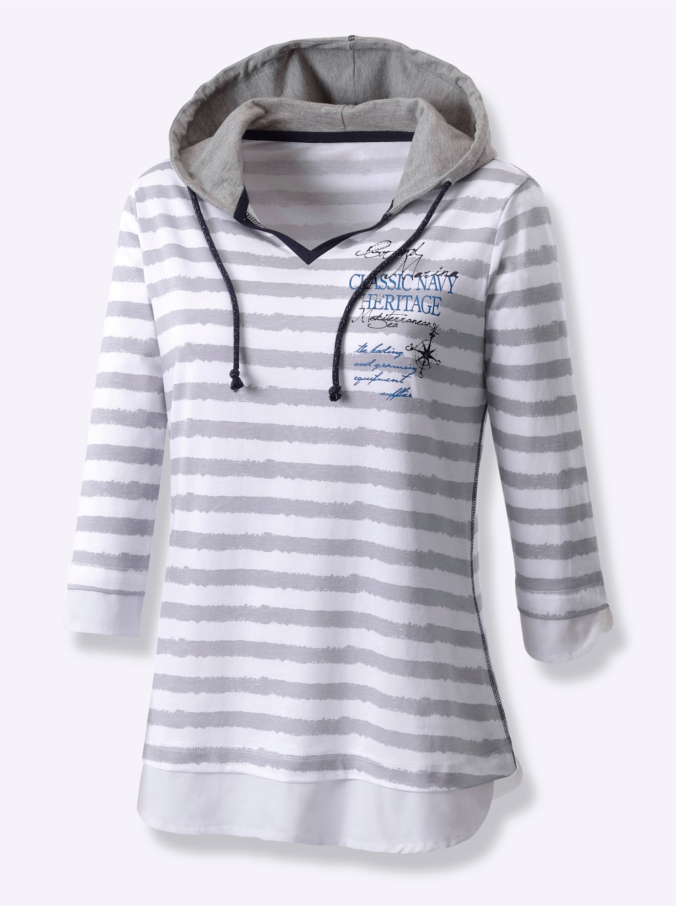 Ambria 3/4-Arm-Shirt »Shirt«, (1 tlg.)