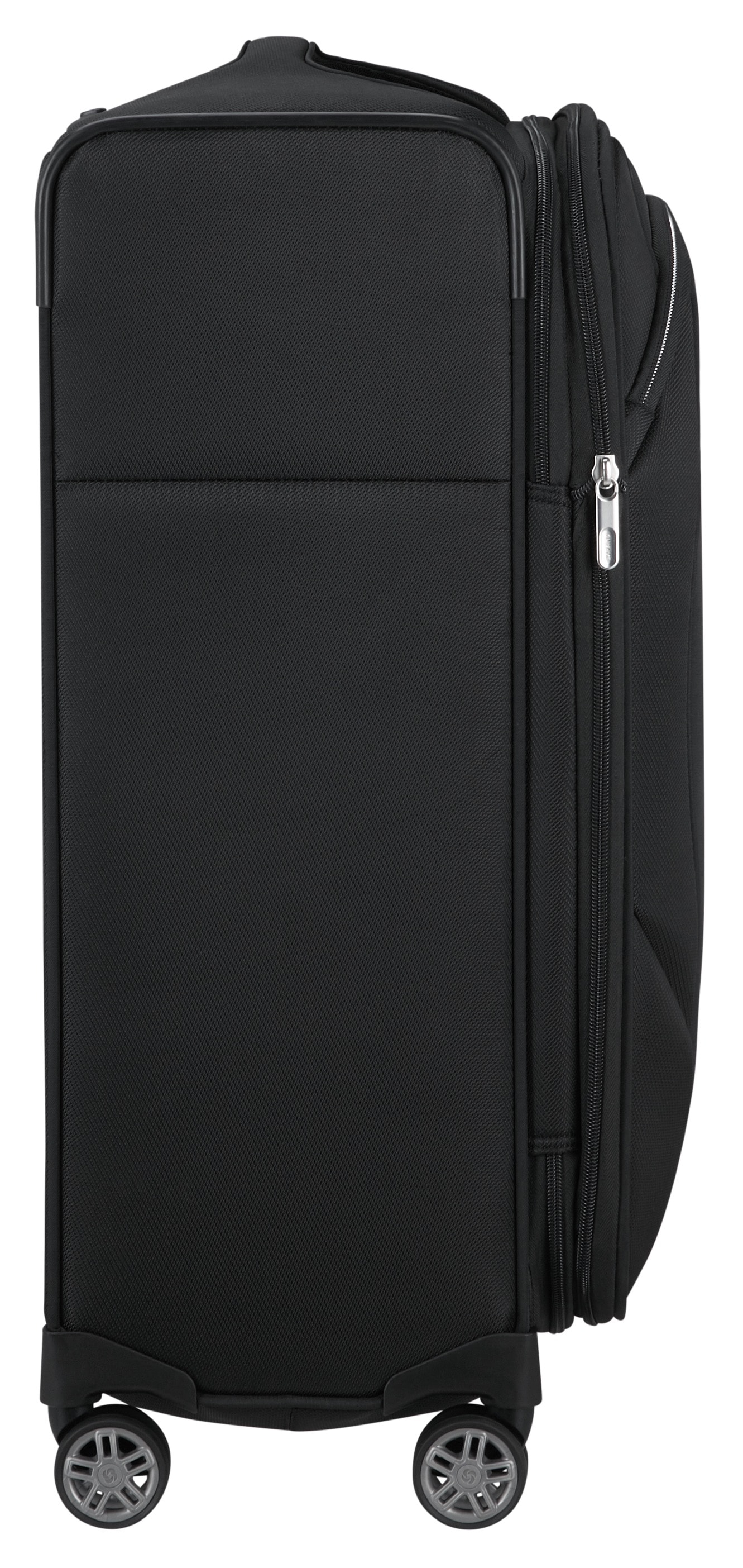 Samsonite Weichgepäck-Trolley »RE-LITE, verschiedene Größen und Farben«, (Set, 2 St., mit 2 Packwürfeln), 4 Rollen, Reisekoffer TSA-Schloss Stickerbogen Volumenerweiterung Laptopfach