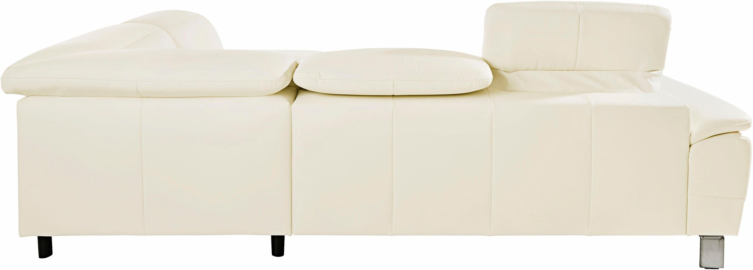 exxpo - sofa fashion Ecksofa »Mantua, L-Form«, mit Kopf- bzw. Rückenverstellung, Bettfunktion u. Bettkasten