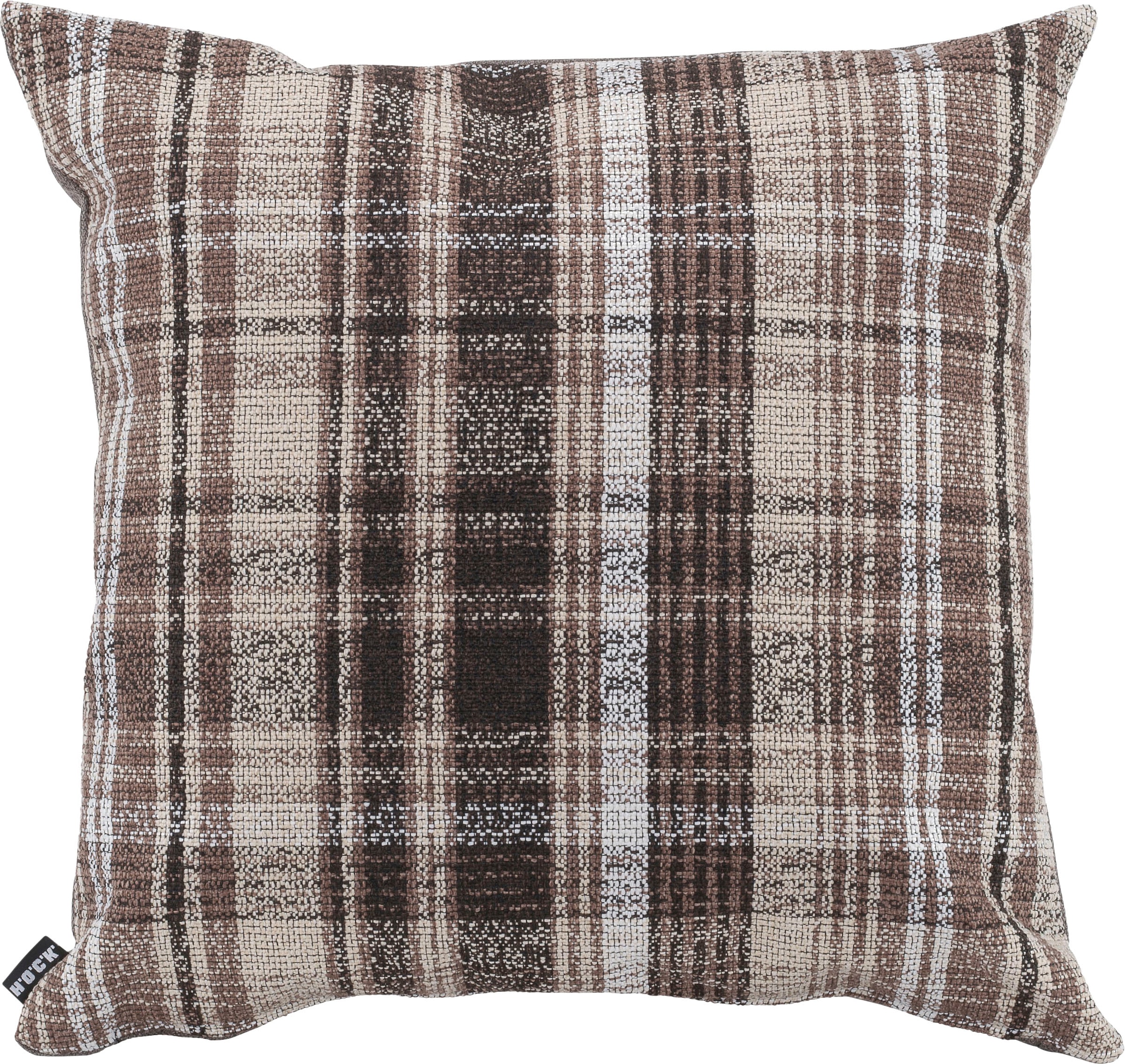 H.O.C.K. Dekokissen "Ardesia" mit Karomuster, Kissenhülle mit Füllung, 1 St günstig online kaufen