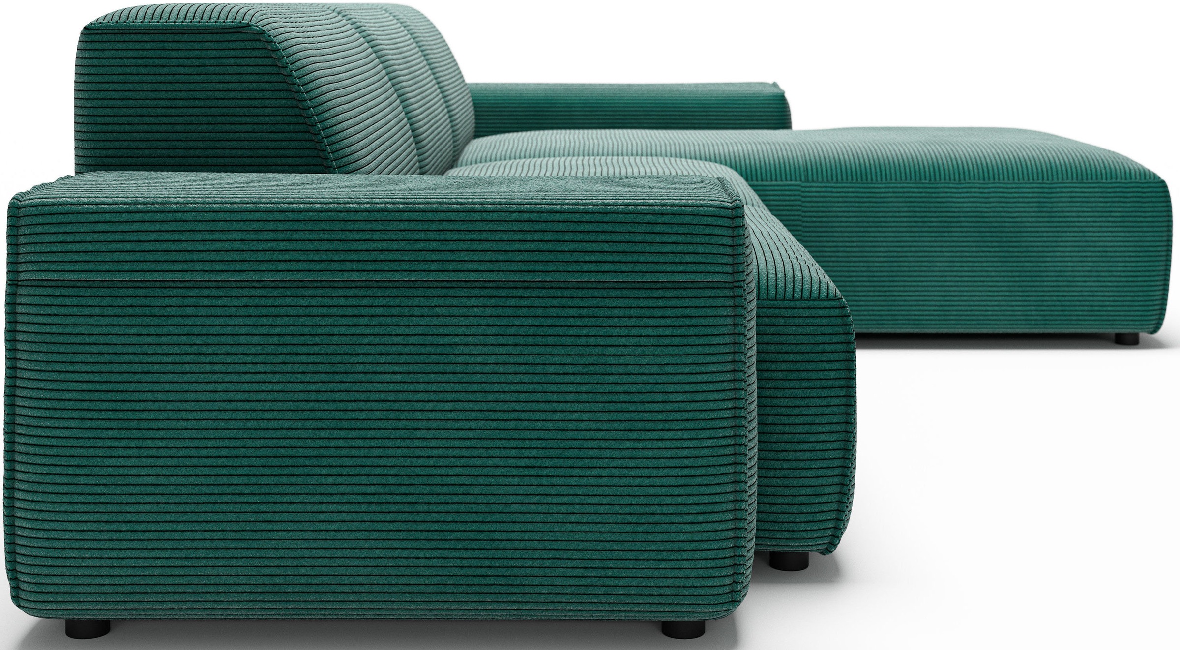 andas Ecksofa »Glimminge auch in Breitcord, Feincord, Bouclé + Easy care-Bezug«, L-Form, Breite 294, Zierkissen