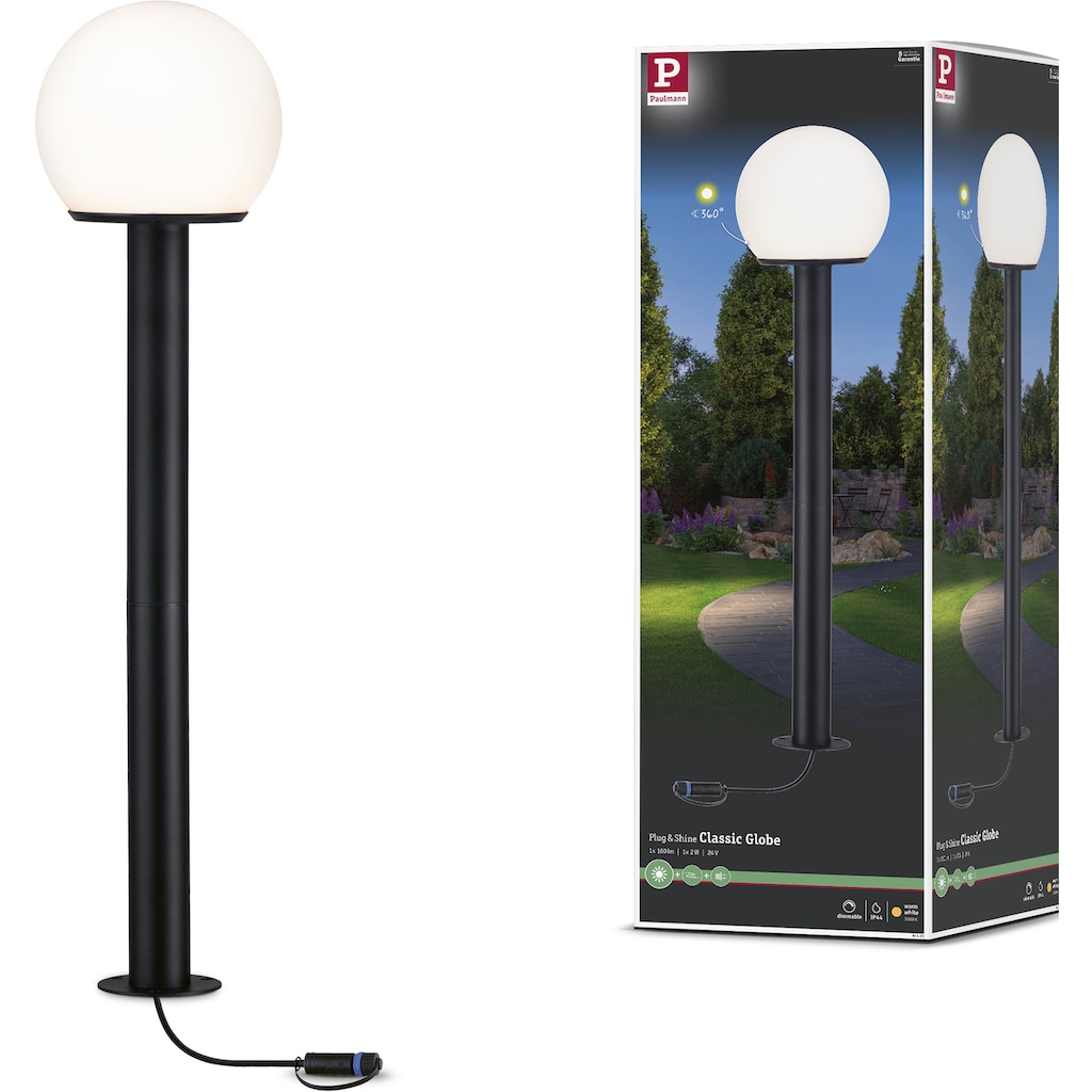 Paulmann LED Gartenleuchte »Plug&Shine«, 1 flammig-flammig