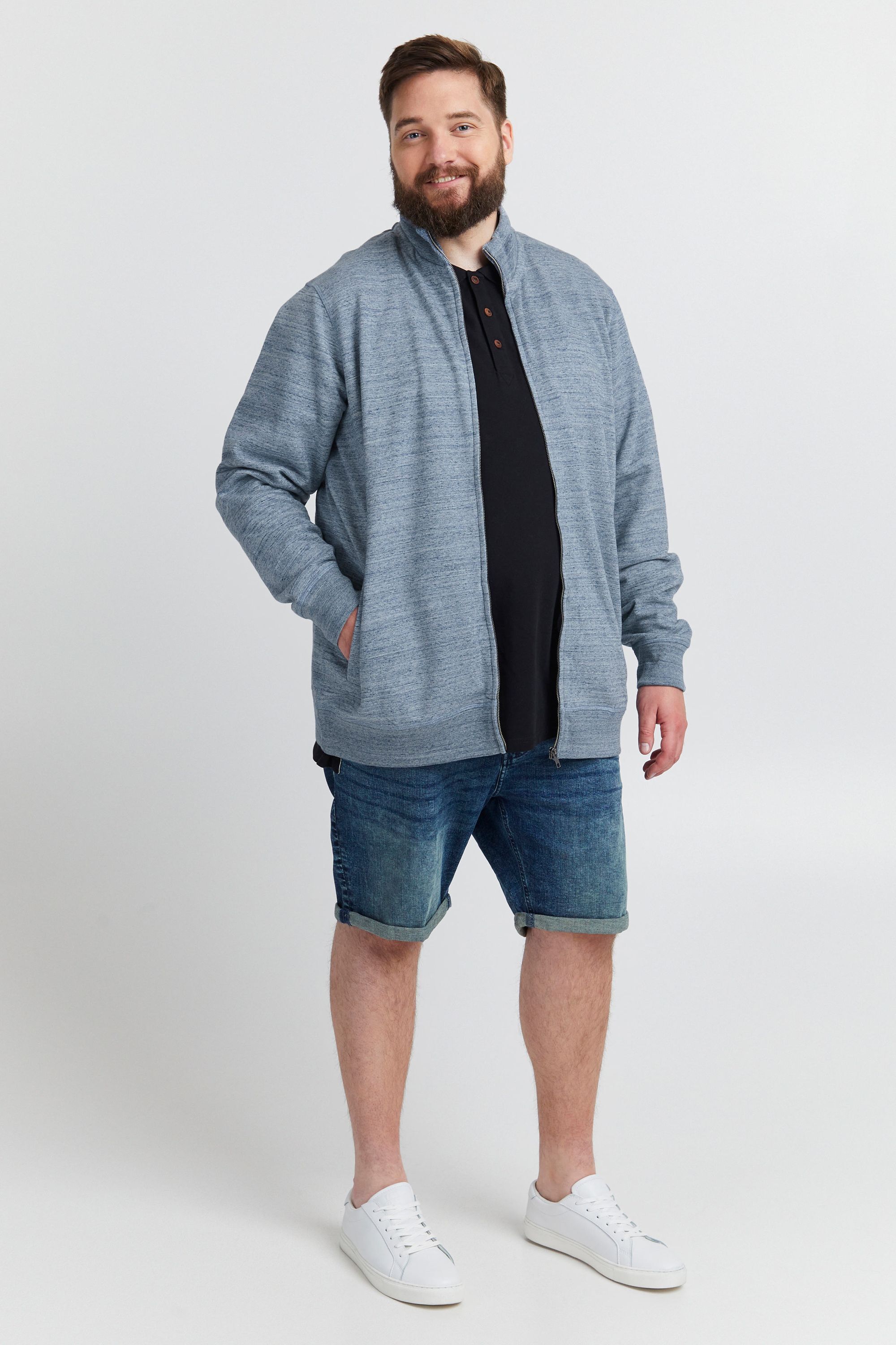 Thumbnail - Blend Sweatjacke "BHLenner Big & Tall" Stilvolle Sweat Zip-Jacke in großen Größen