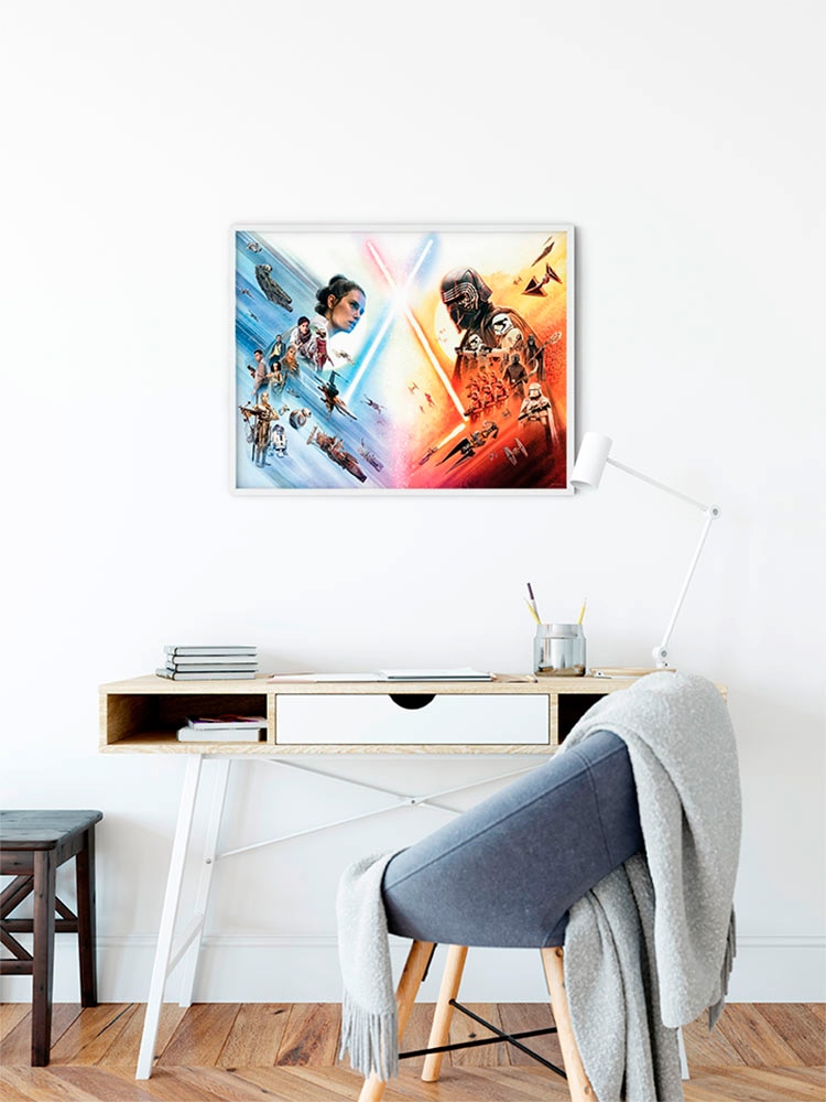 Komar Bild »Star Wars Movie Poster«, Star Wars, (1 St.), Wandbild zur Dekoration im Kinderzimmer - ohne Rahmen